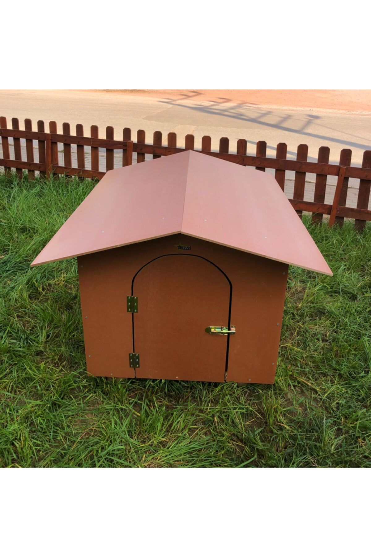YILDIZLI HOME Köpek Kulübesi Büyük Boy Kapılı