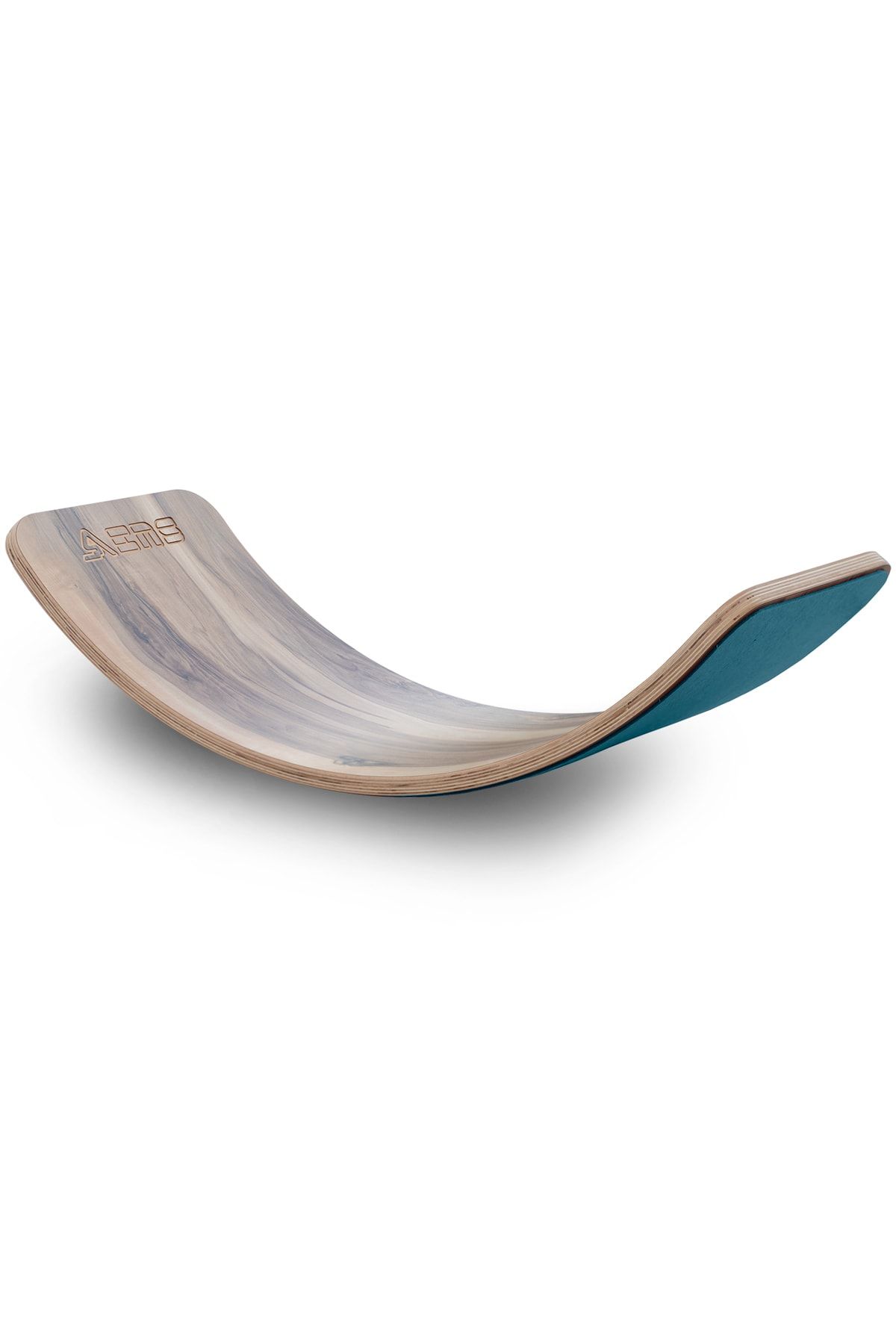enskids Wavy Board Amerikan Ceviz Laminatlı - Mavi Denge Tahtası