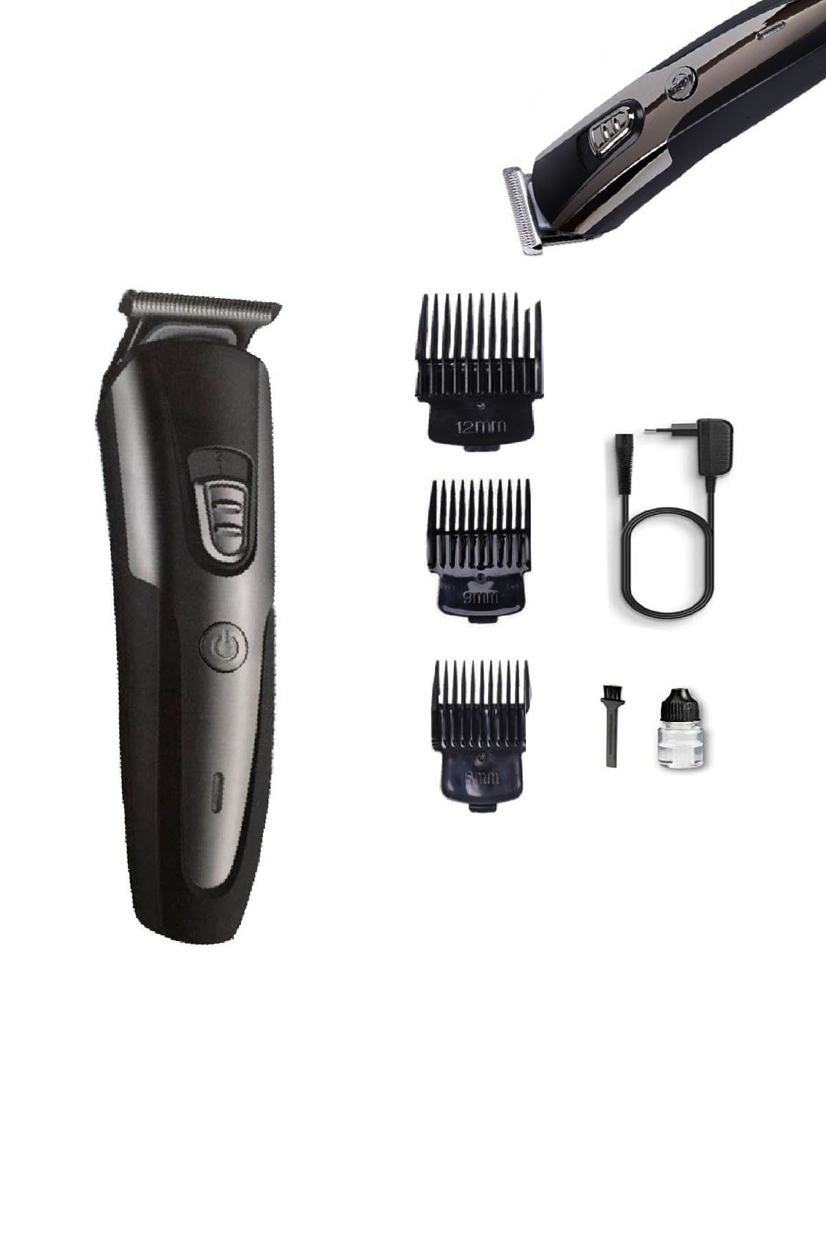 Mkey 1016 Kablosuz Şarjlı Saç Sakal Tıraş Tıraş Makinesi