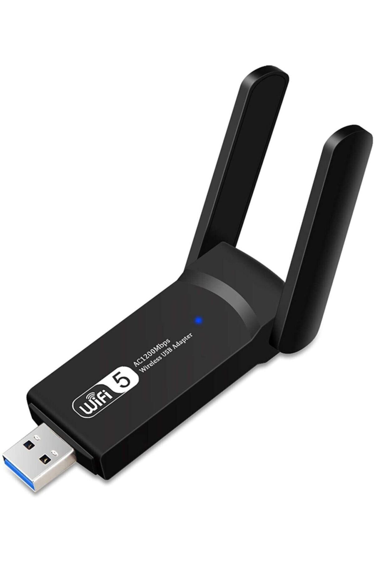 ULTRATEKNO Ac1200 Mbps Dual Band Usb 3.0 Adaptör Kablosuz Wifi Alıcı