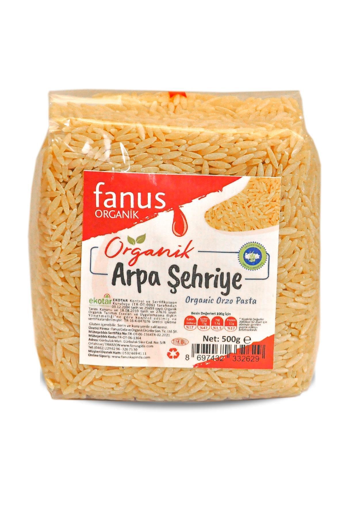 Fanus Organik Arpa Şehriye 500g