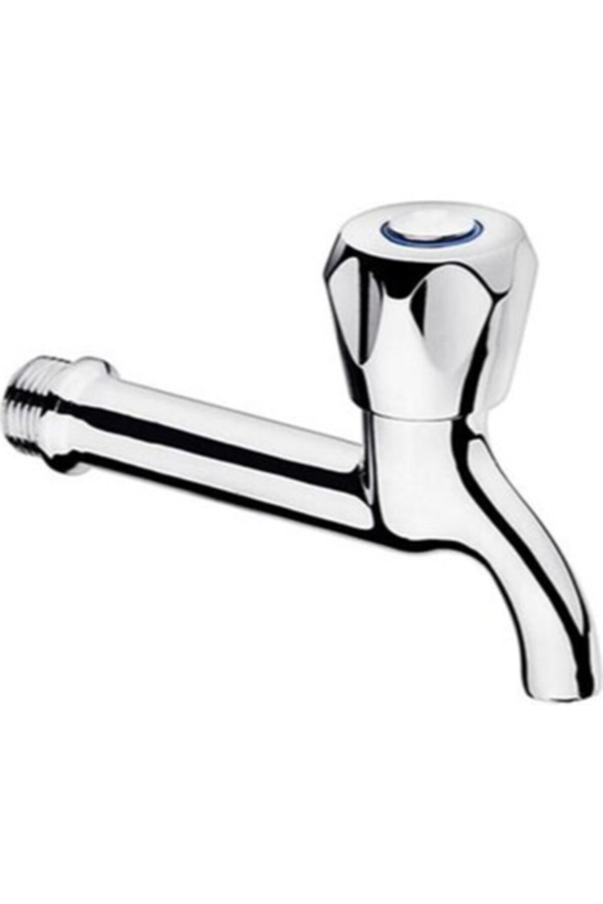 AKTUNA Uzun Tuvalet Bahçe Çeşme Balkon Lavabo Musluğu 13cm