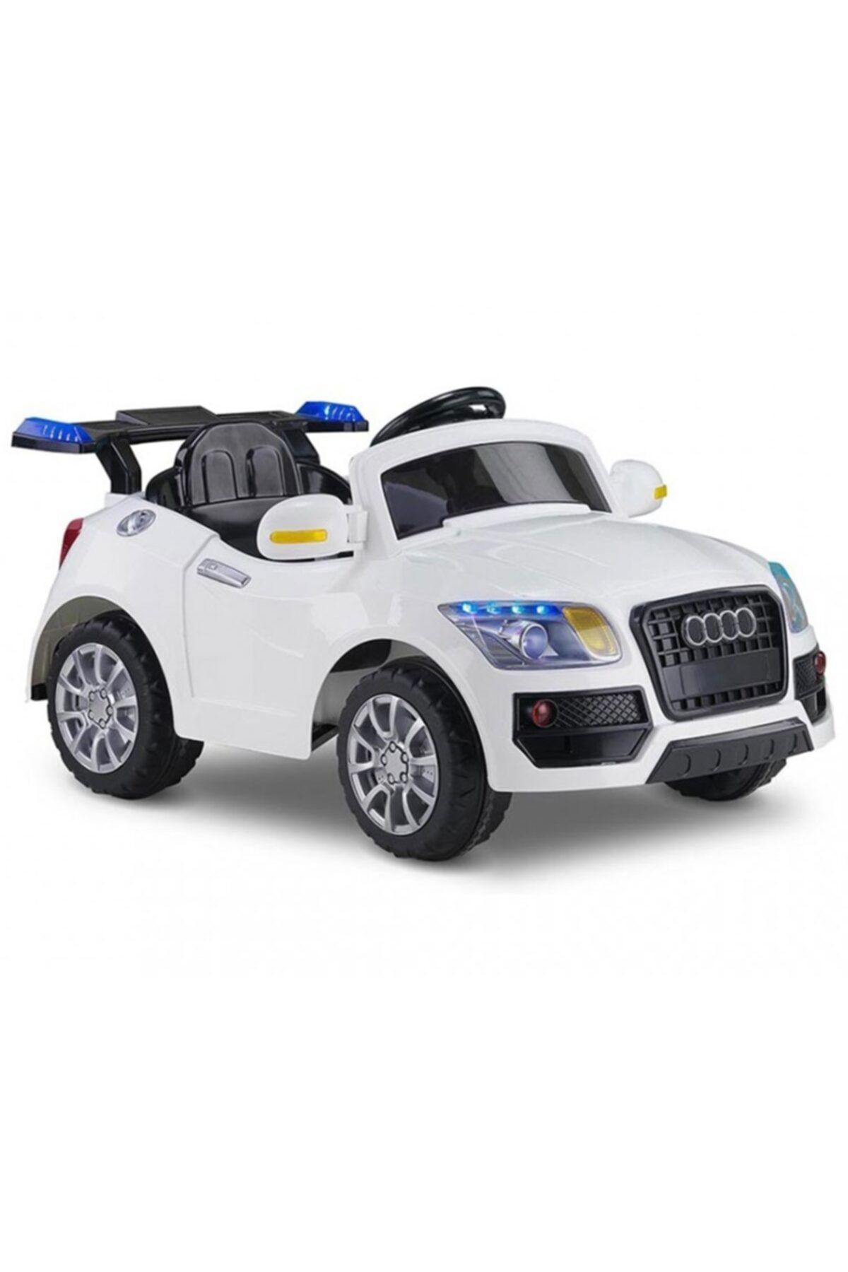 BabyHope 436 Audi 12v Beyaz Akülü Araba