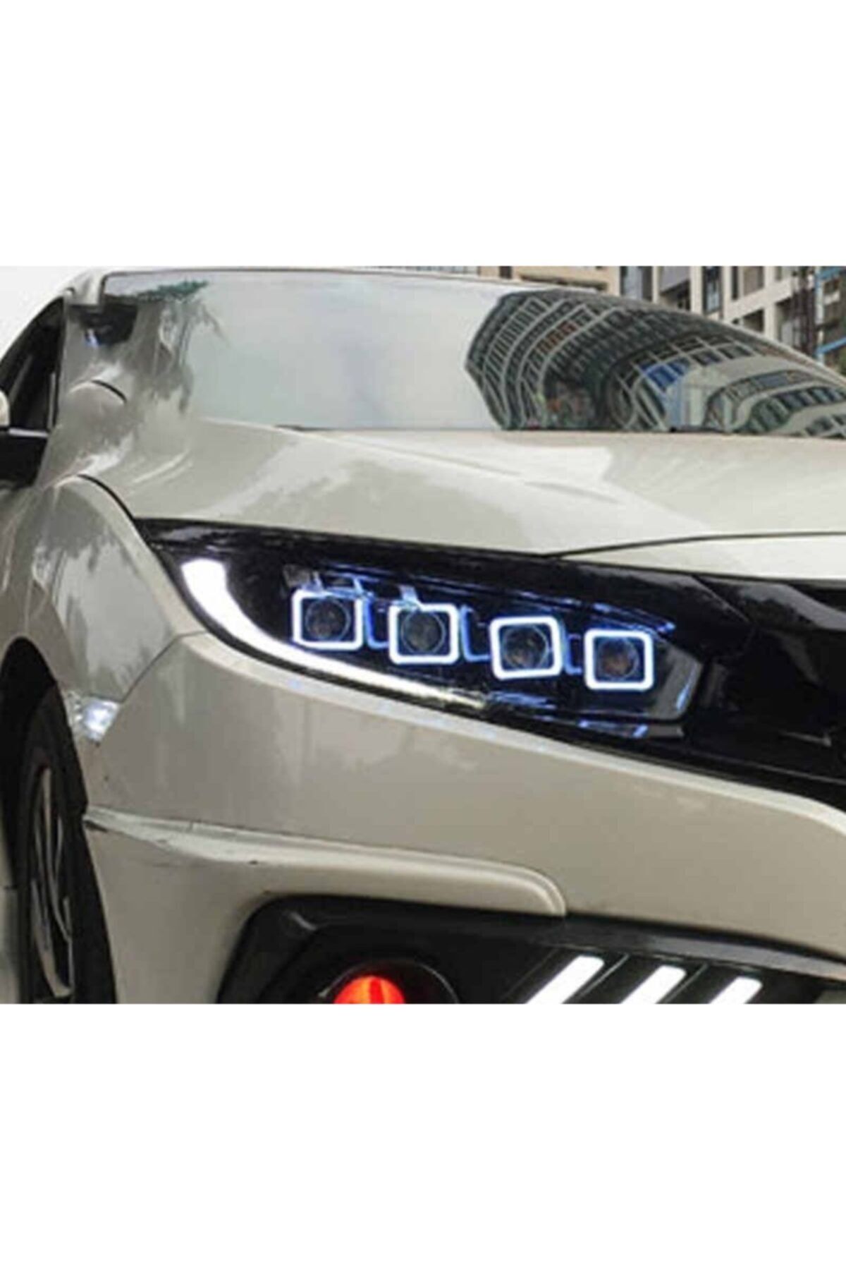 BoostZone Honda Civic Fc5 2017- 2019 Bugatti Style Led Far Seti Lam-t054