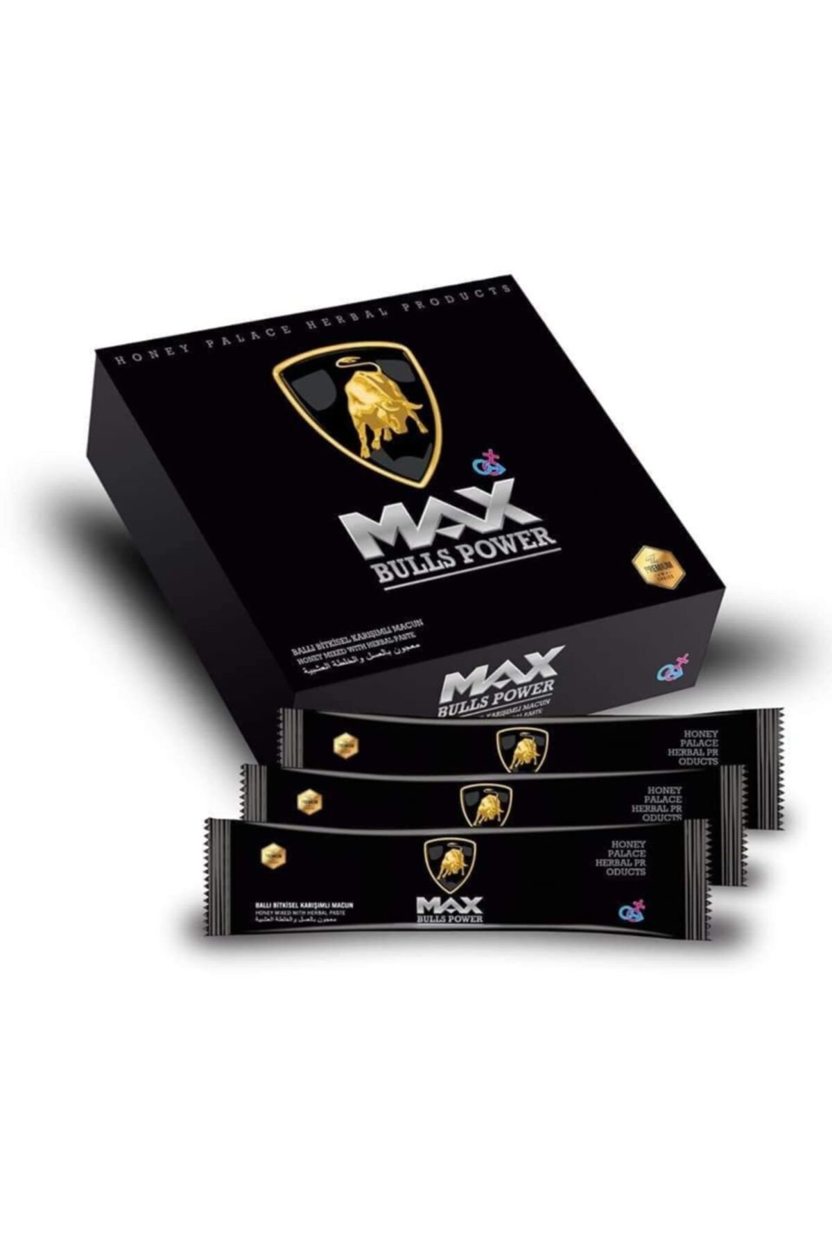 HONEY PALACE Max Bulls Power 12'li Tek Kullanımlık Macun