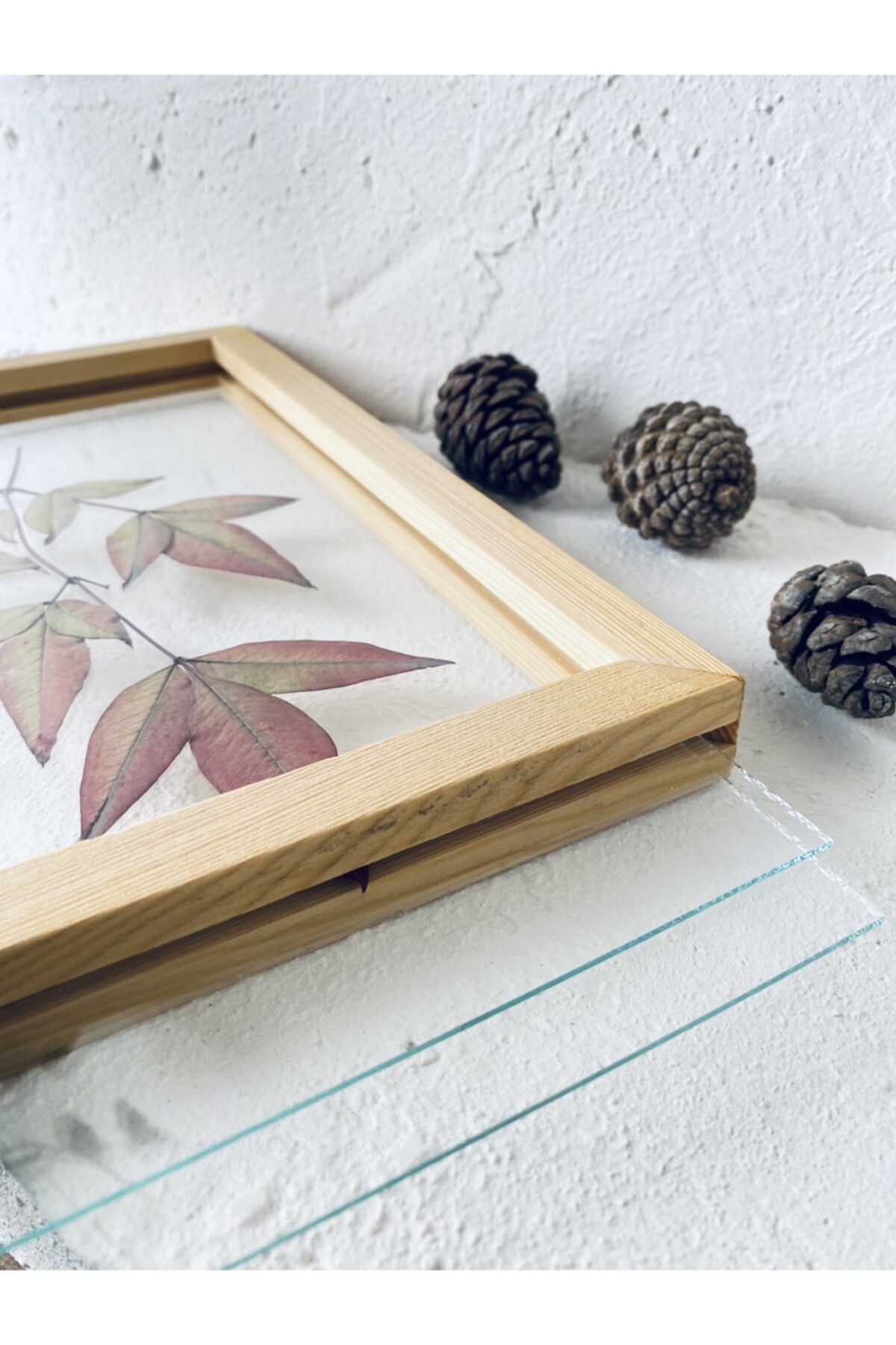 mylandscape.tr 30x30 Cm Ahşap Çerçeve - Kendi Bitkilerinizi Yerleştirebileceğiniz Boş Çerçeve