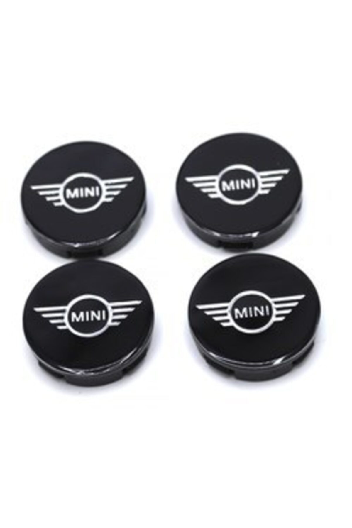 BoostZone Minicooper Geçmeli Siyah 55/58 Mm Jant Göbeği