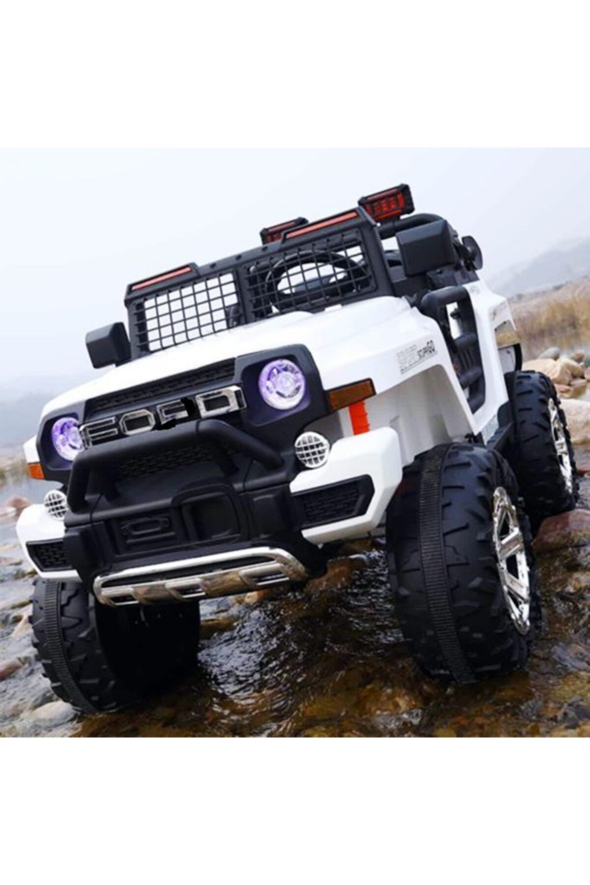 MTM Akülü Çocuk Arabası Dört Motor ( Kumandalı ) 4x4