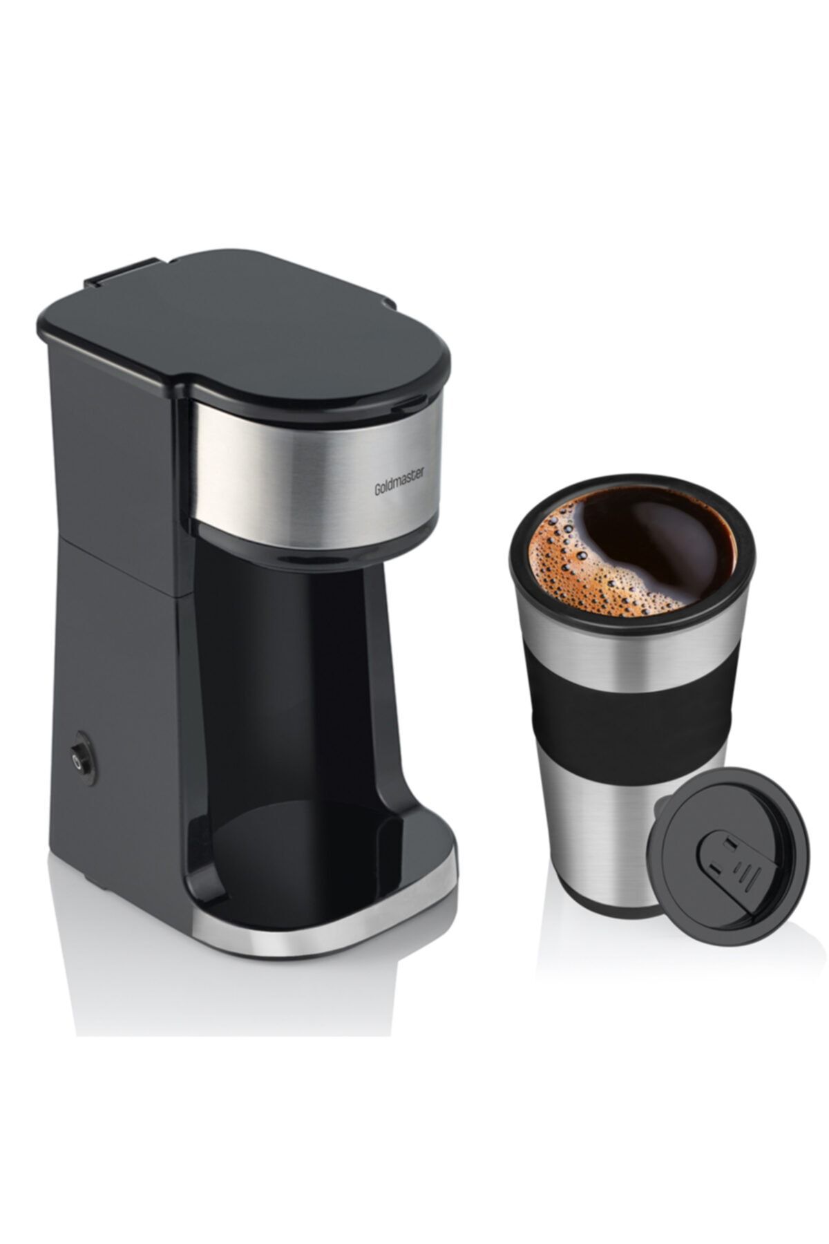GOLDMASTER Magic Coffee Termos Bardaklı Kişisel Filtre Kahve Makinesi In-6310