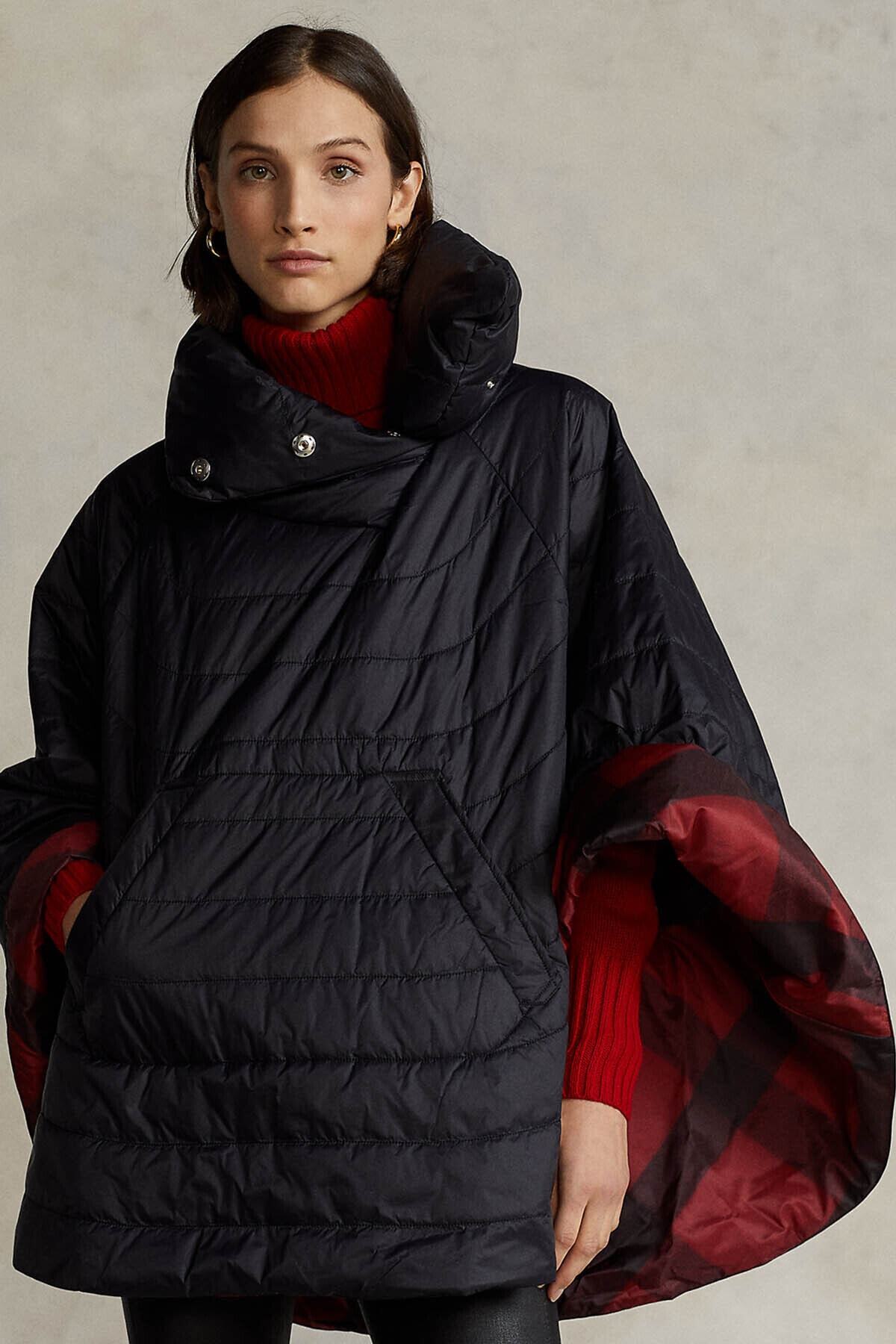 Polo Ralph Lauren Puffer Çift Taraflı Panço