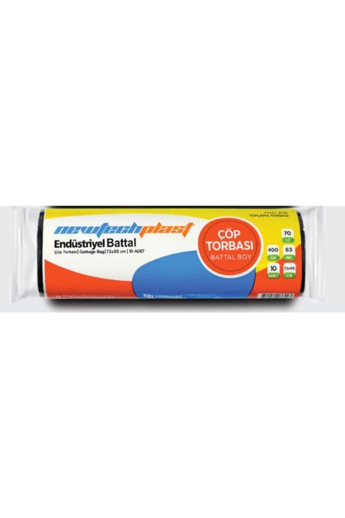 Newtechplast Çöp Torbası Endüstriyel Battal 72x95 10 Adet