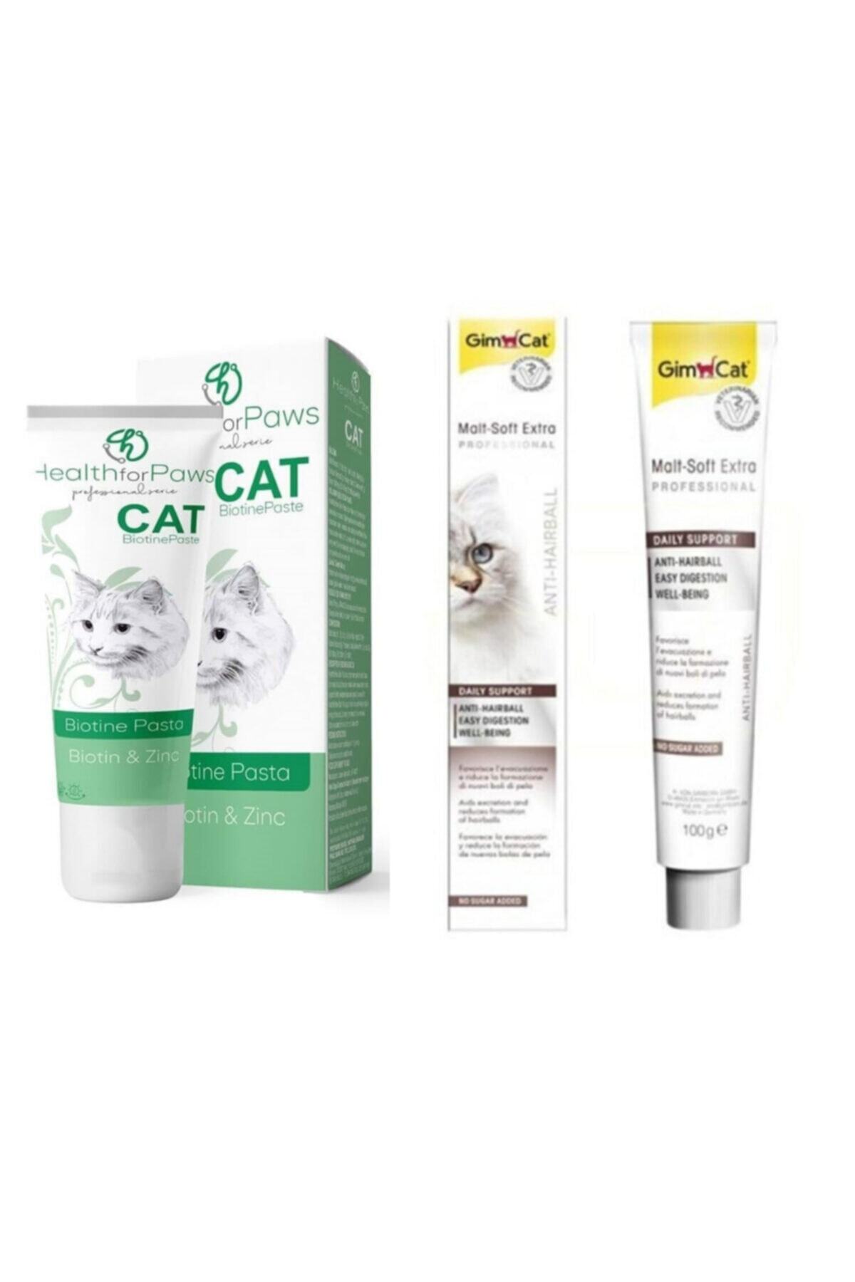 HEALTH FOR PAWS 100 gr Biotin Ve 100 gr Malt Soft Kedi Tüy Bakım Seti.