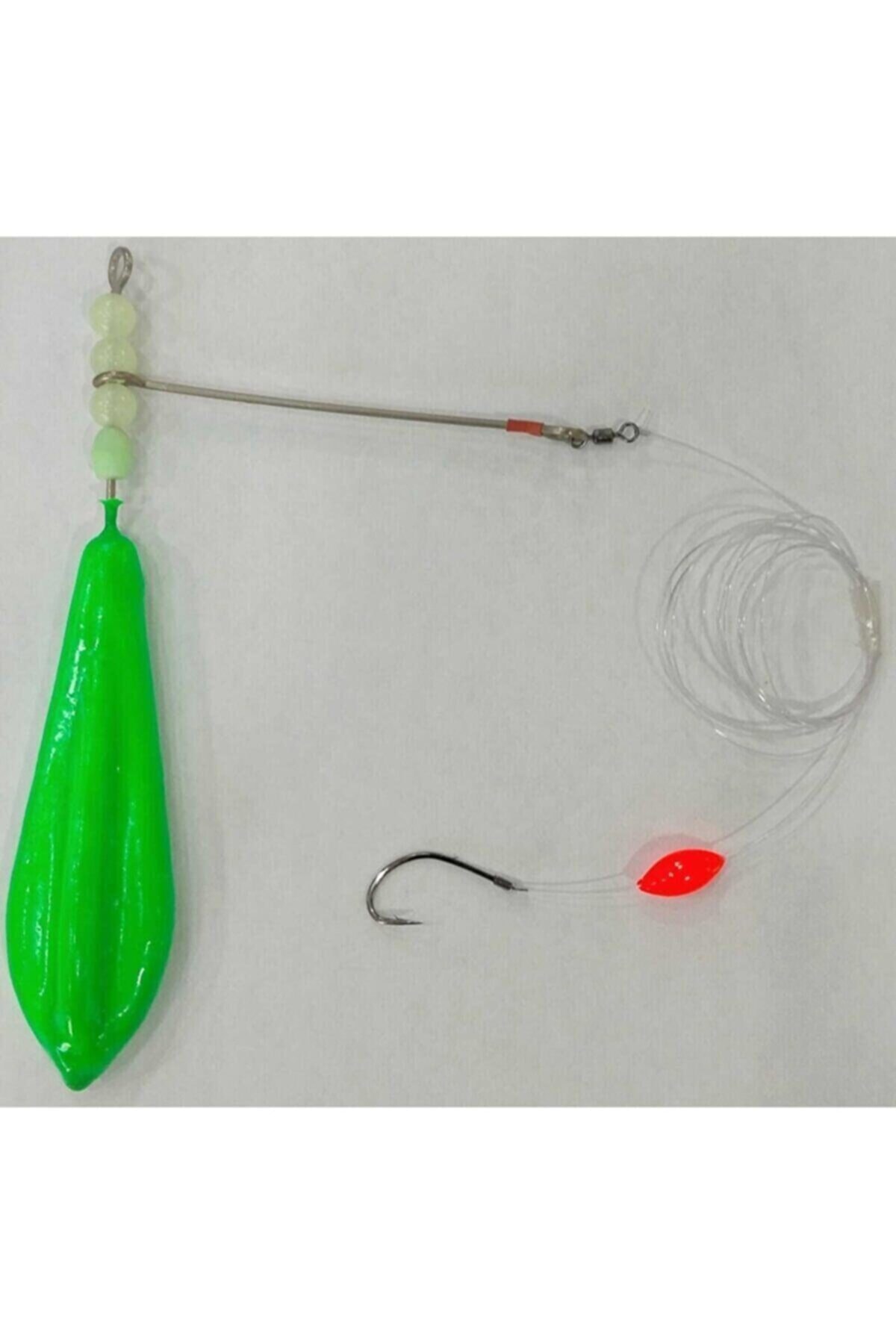 Hunter Eyes Fosforlu Kollu Sörf Çipura Takımı 40 Gr