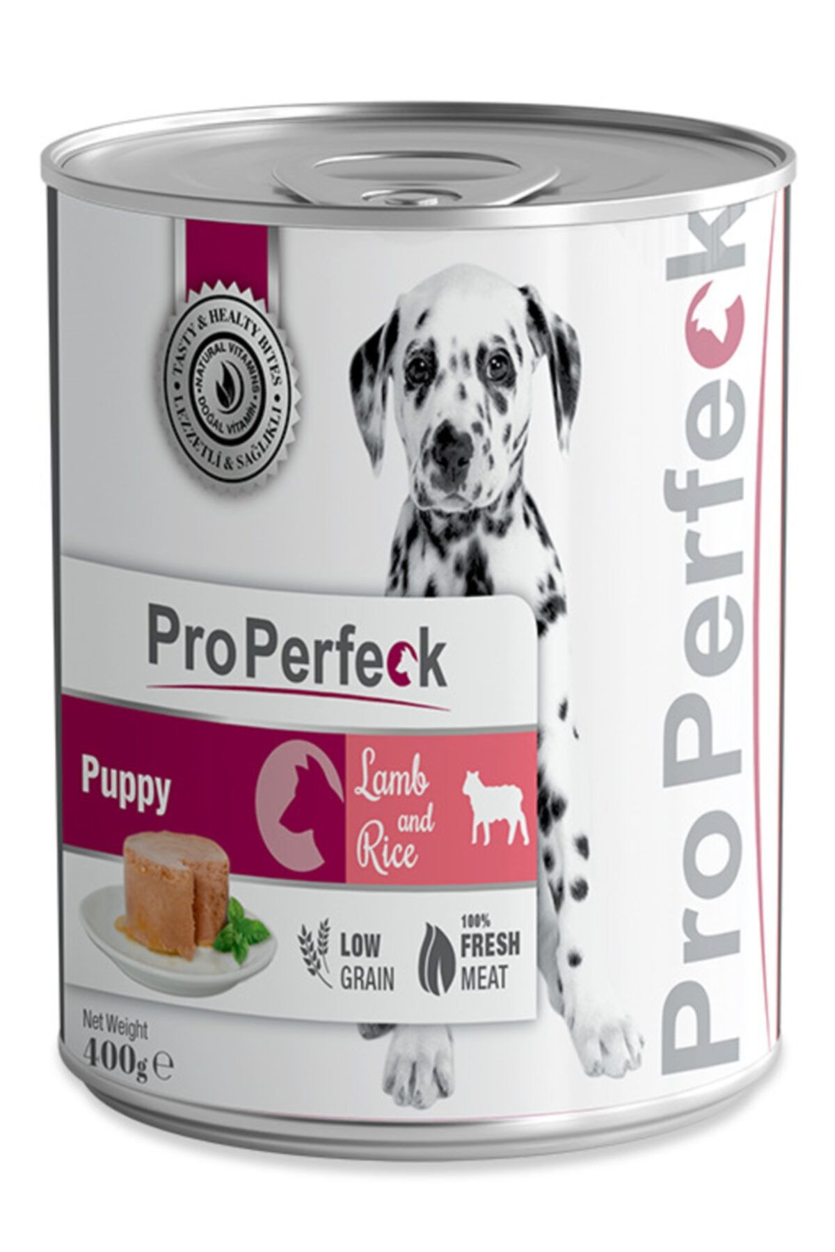 pro perfeck Kuzulu Pirinçli Yavru Köpek Konservesi 400 Gr 12 Adet