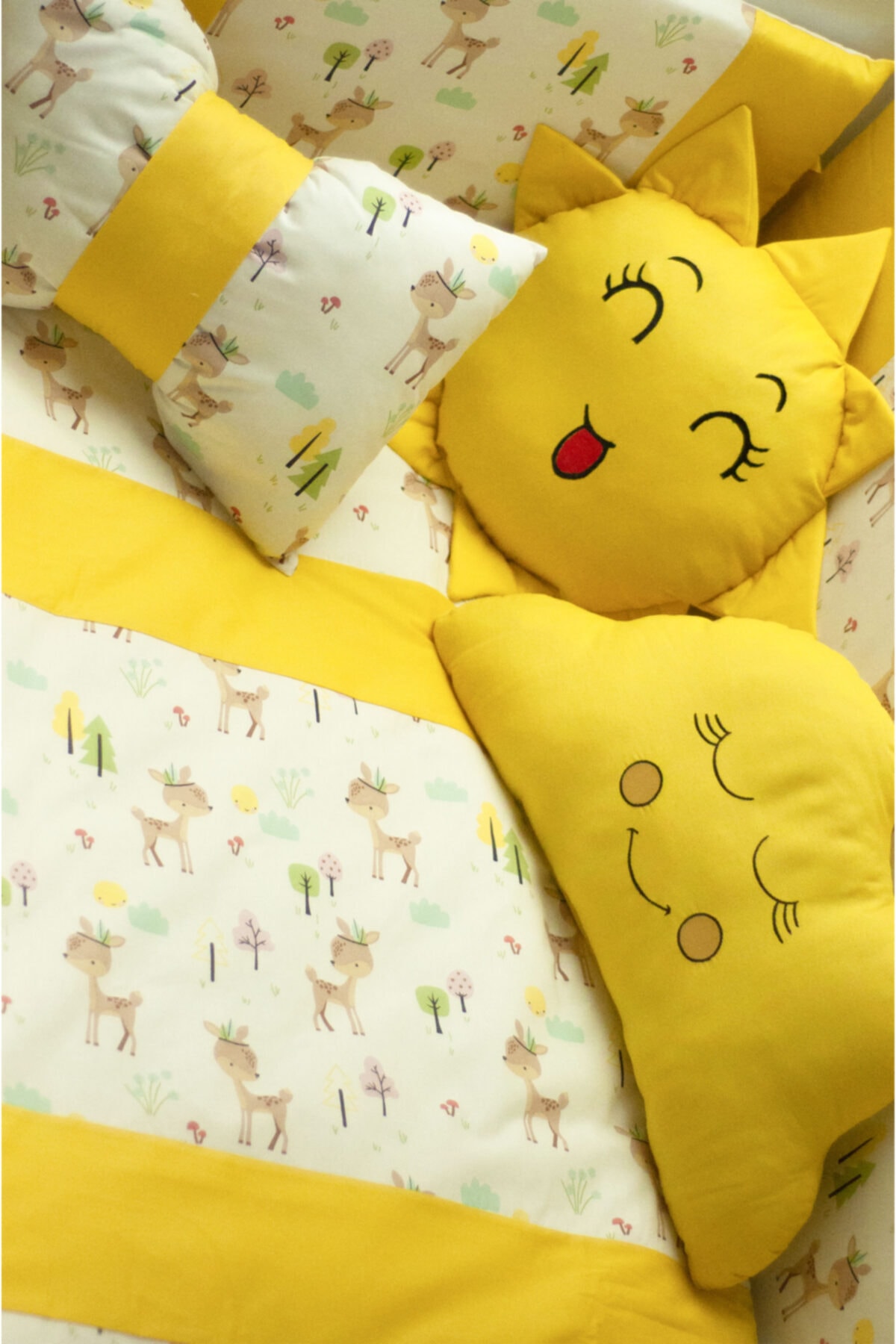 Kista Baby Bambi Bebek Uyku Seti (80x140)