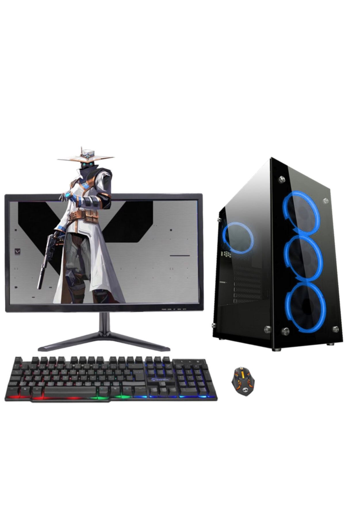 Avantron Amd Ryzen 7 2700 8 Ram 120ssd 2gb Gt740 21.5\