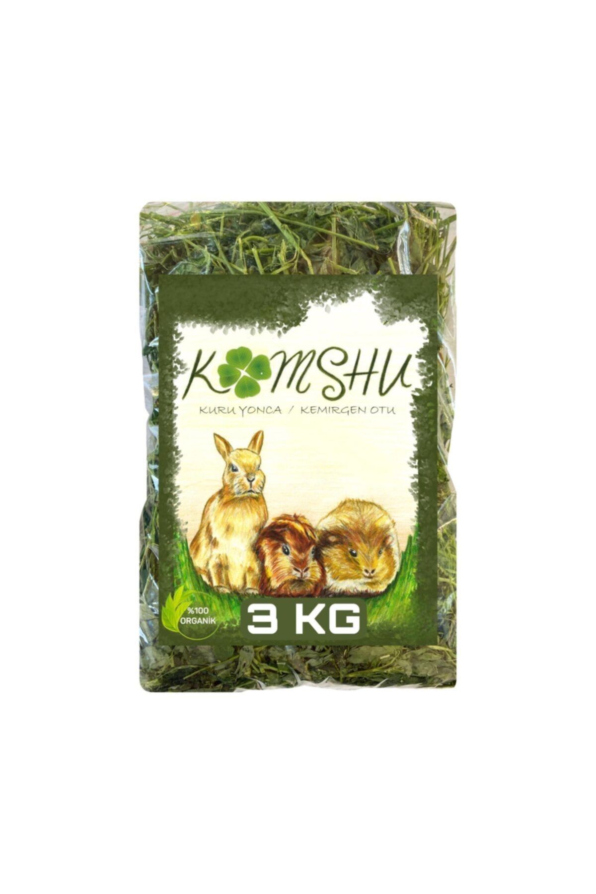 KOMSHU Kuru Yonca Kemirgen Otu 3kg