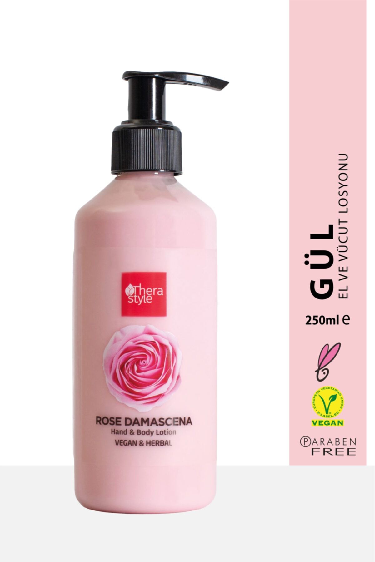 Thera Style Isparta Gülü Nemlendirici El Ve Vücut Losyonu Hand And Body Lotion 250ml