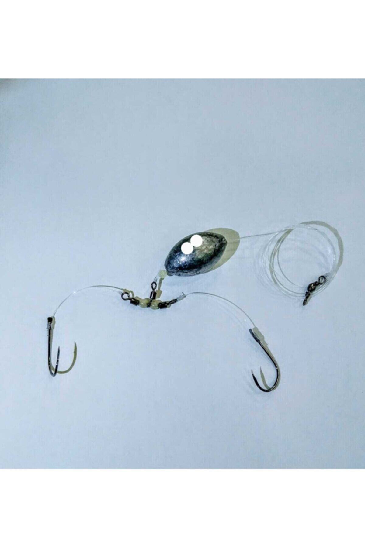 Hunter Eyes Boncuklu Fırdöndü Yılandili Takım Japon Iğne Yılandili Boncuklu Fırdöndü Fudo Iğne 100 Gr