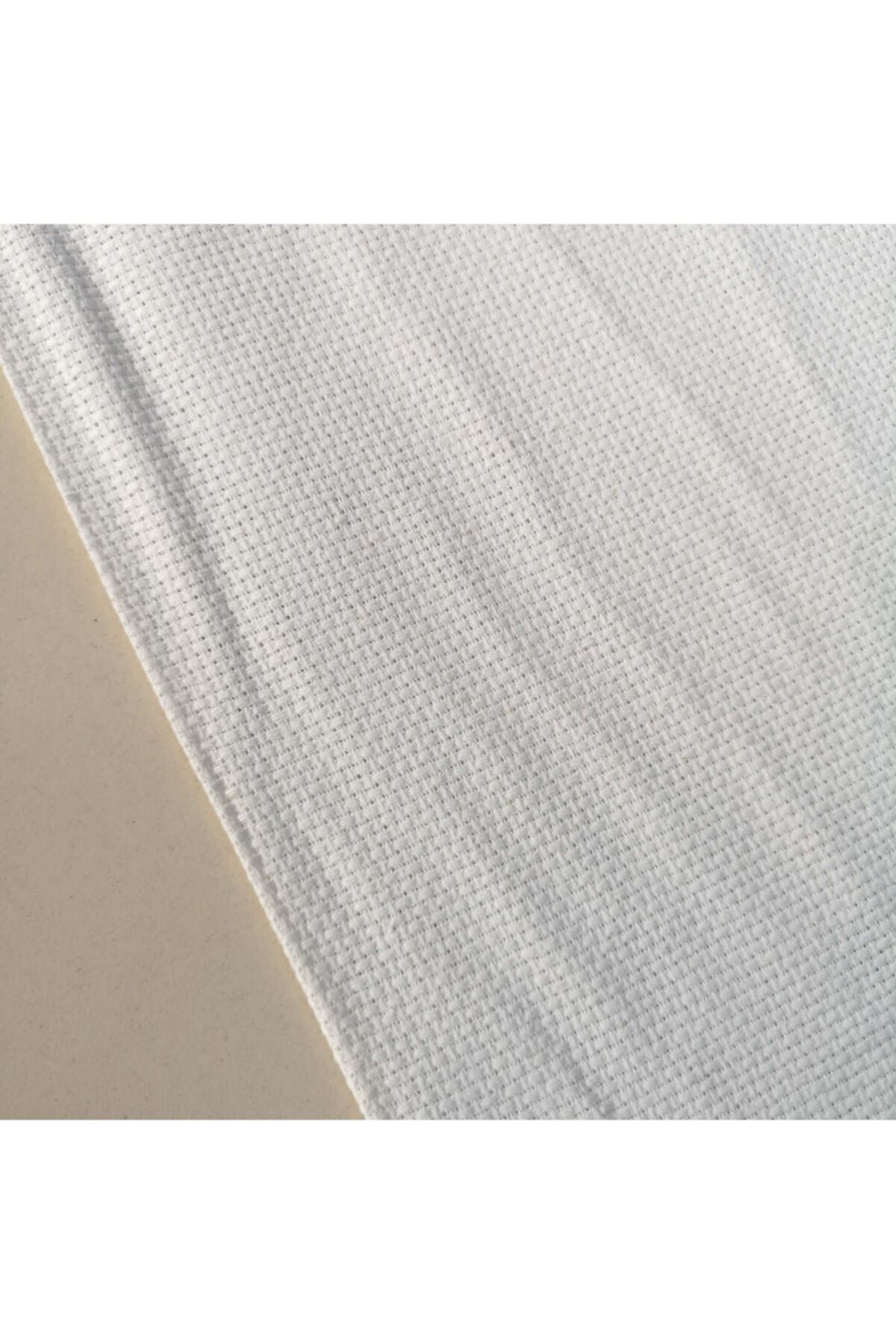 Pakteks Etamin Kumaşı 30x30 Cm 1 Adet Kırık Beyaz