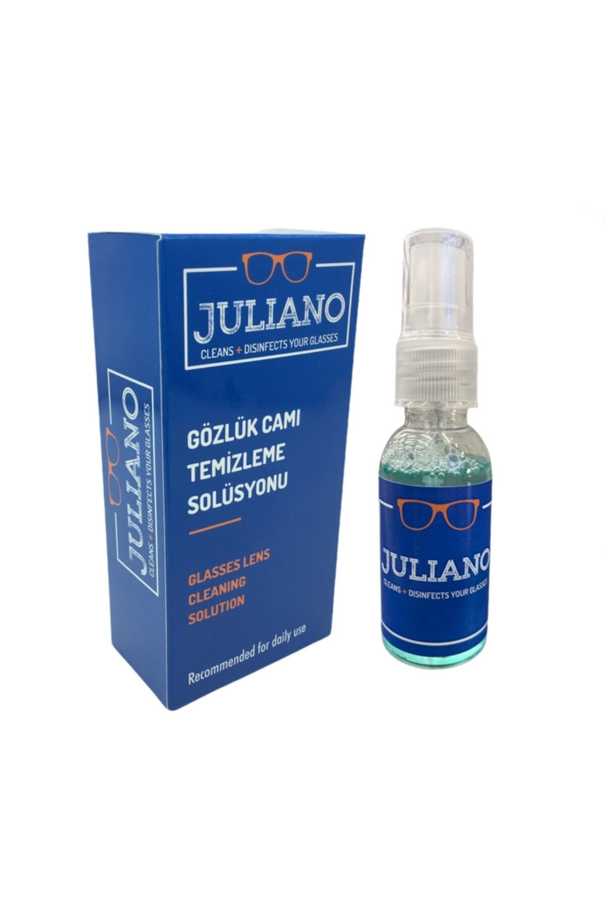 JULIANO Gözlük Temizleme Antistatik Solusyon Sprey Set