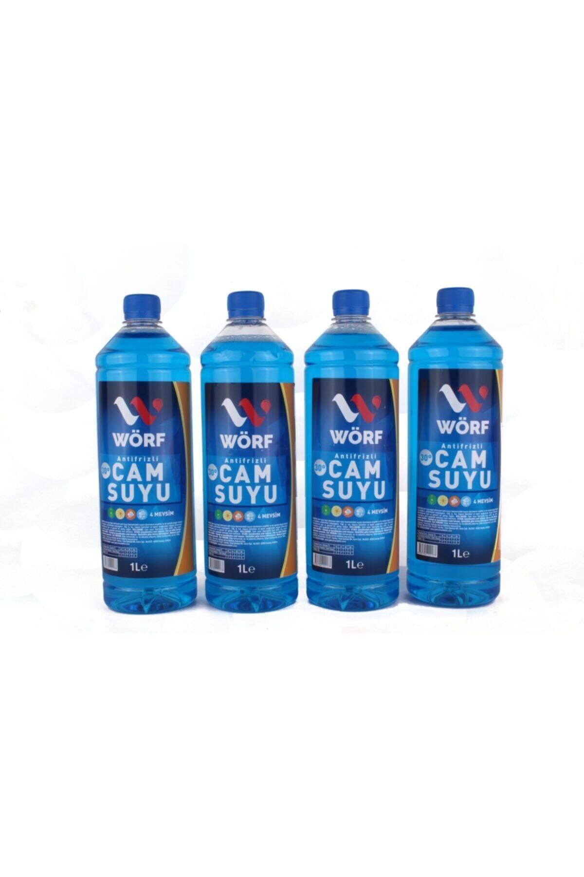 WÖRF Antifirizli Cam Suyu 1 Lt -30° Derece X 4 Adet