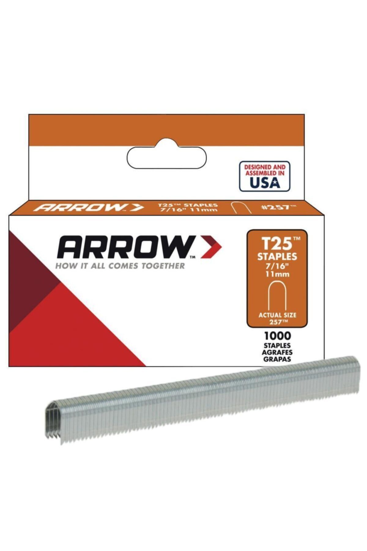ARROW Ar257 11mm 1000 Adet Profesyonel U Tipi Zımba Teli