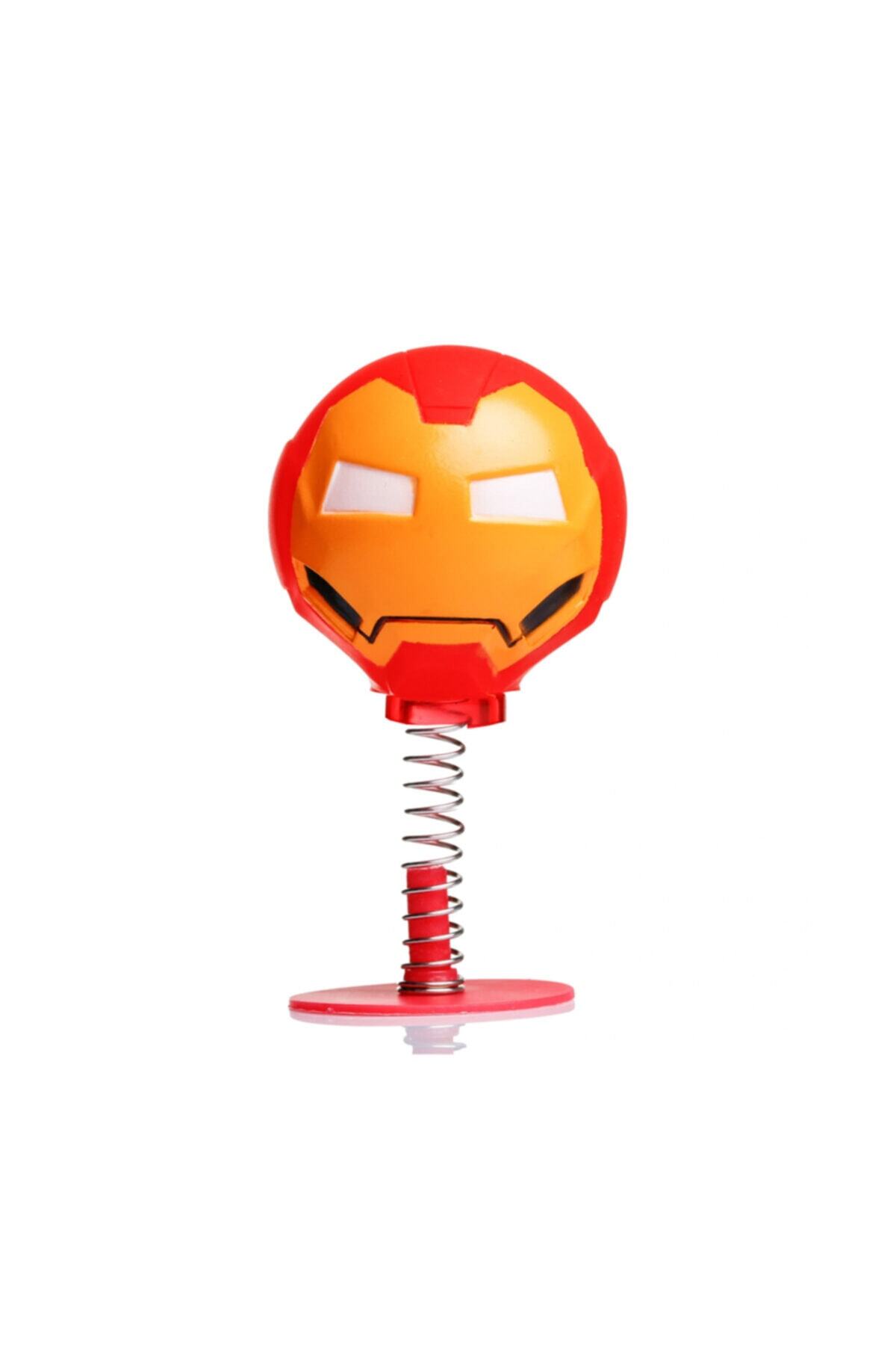 Blingston Iron Man Sallanan Kafa Zıp Zıp Marvel Lisanslı