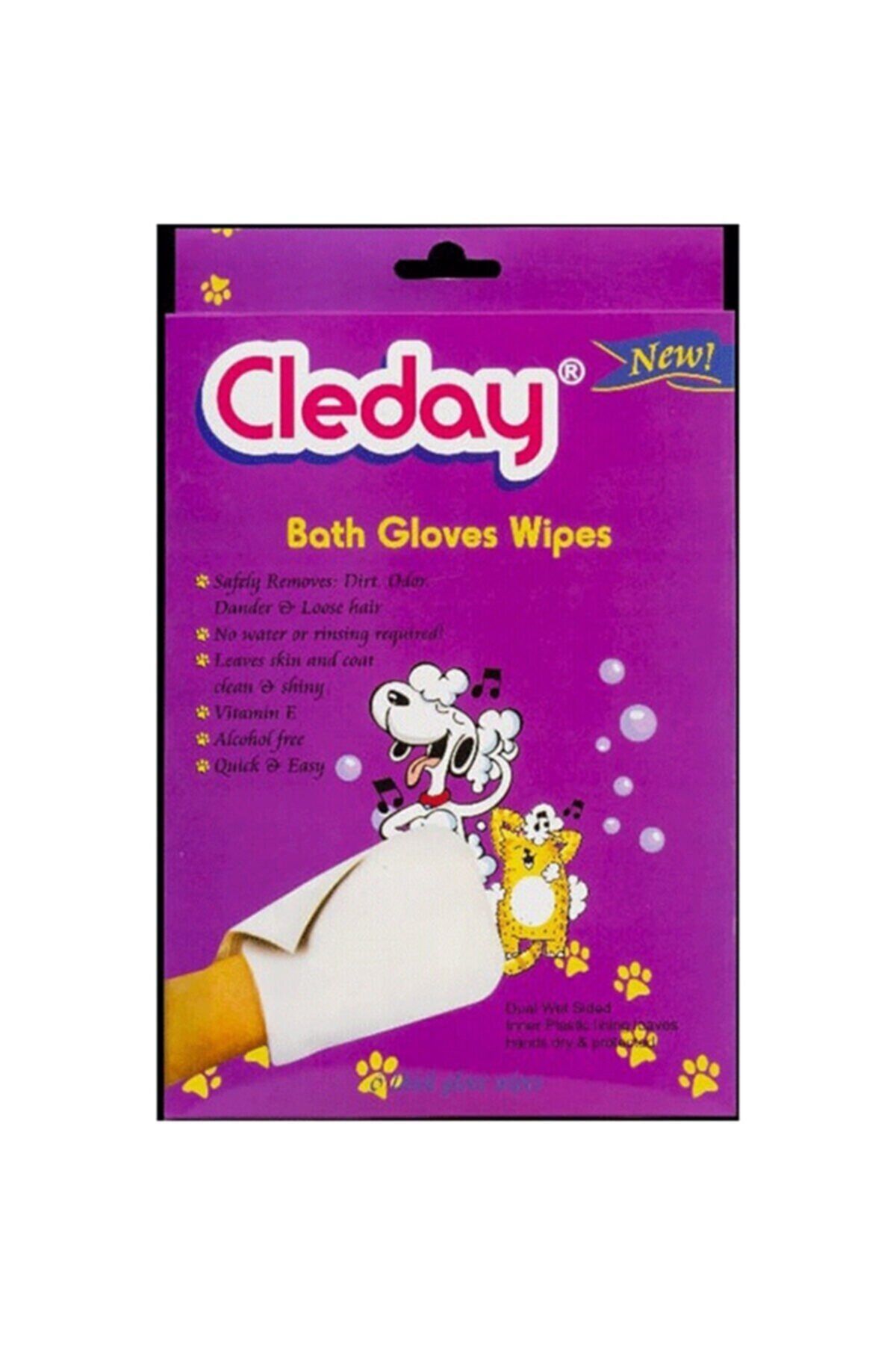 CLEDAY Kedi Ve Köpek Banyo Eldiveni 6’lı