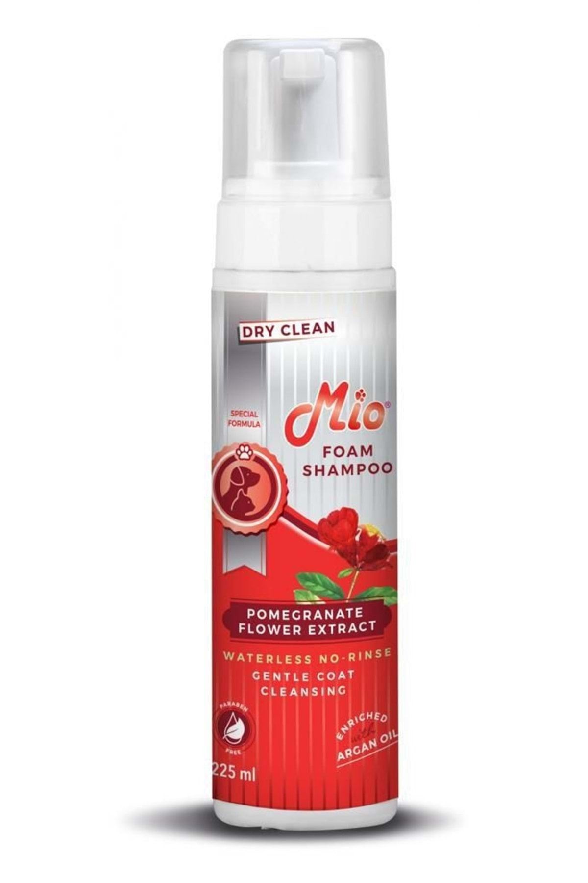 closedbrands Mio Kedi Köpek Nar Özlü Köpük Şampuanı 225 Ml