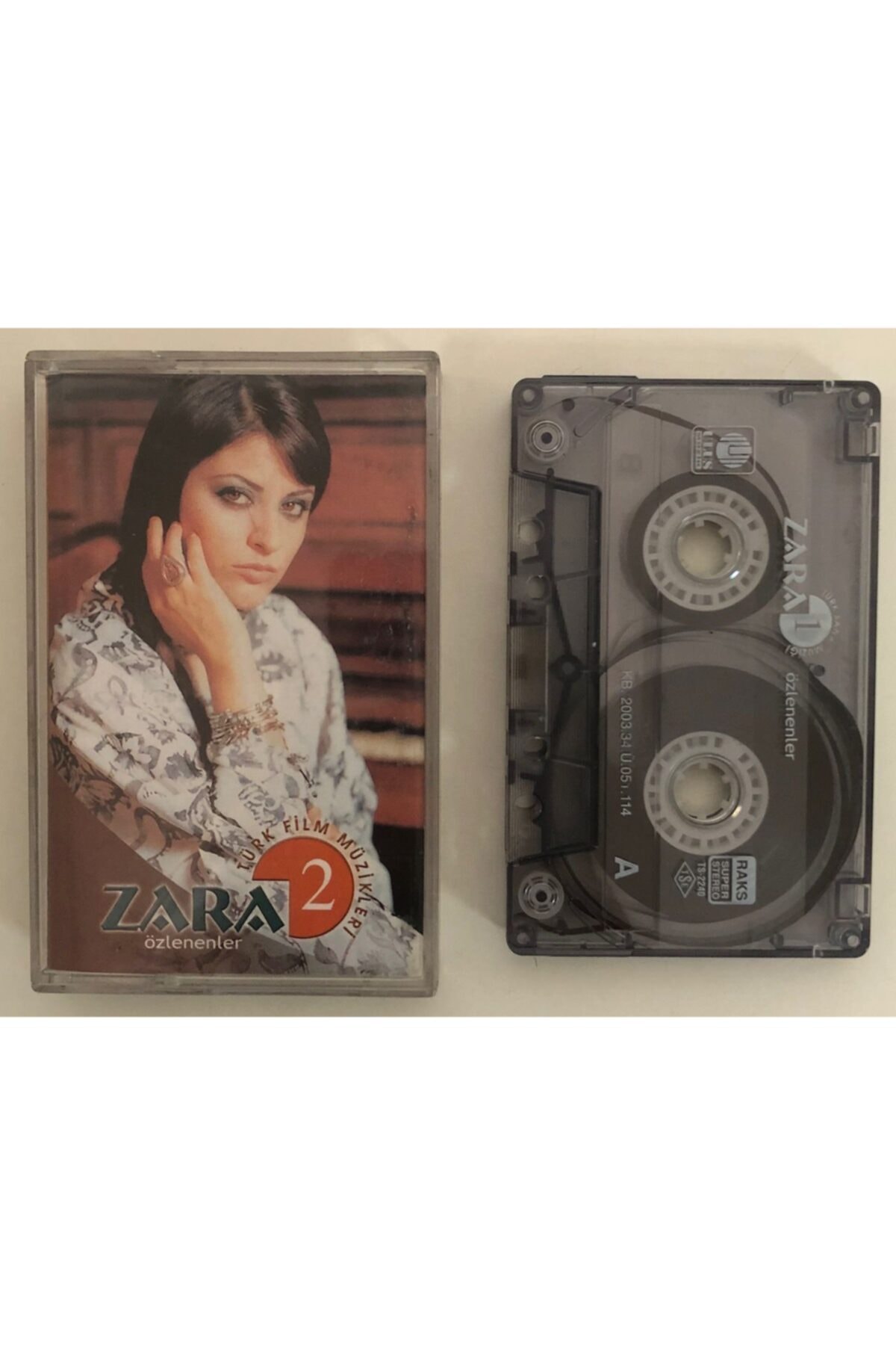 Plakevi İzmir Zara Türk Film Müzikleri 2 Kaset