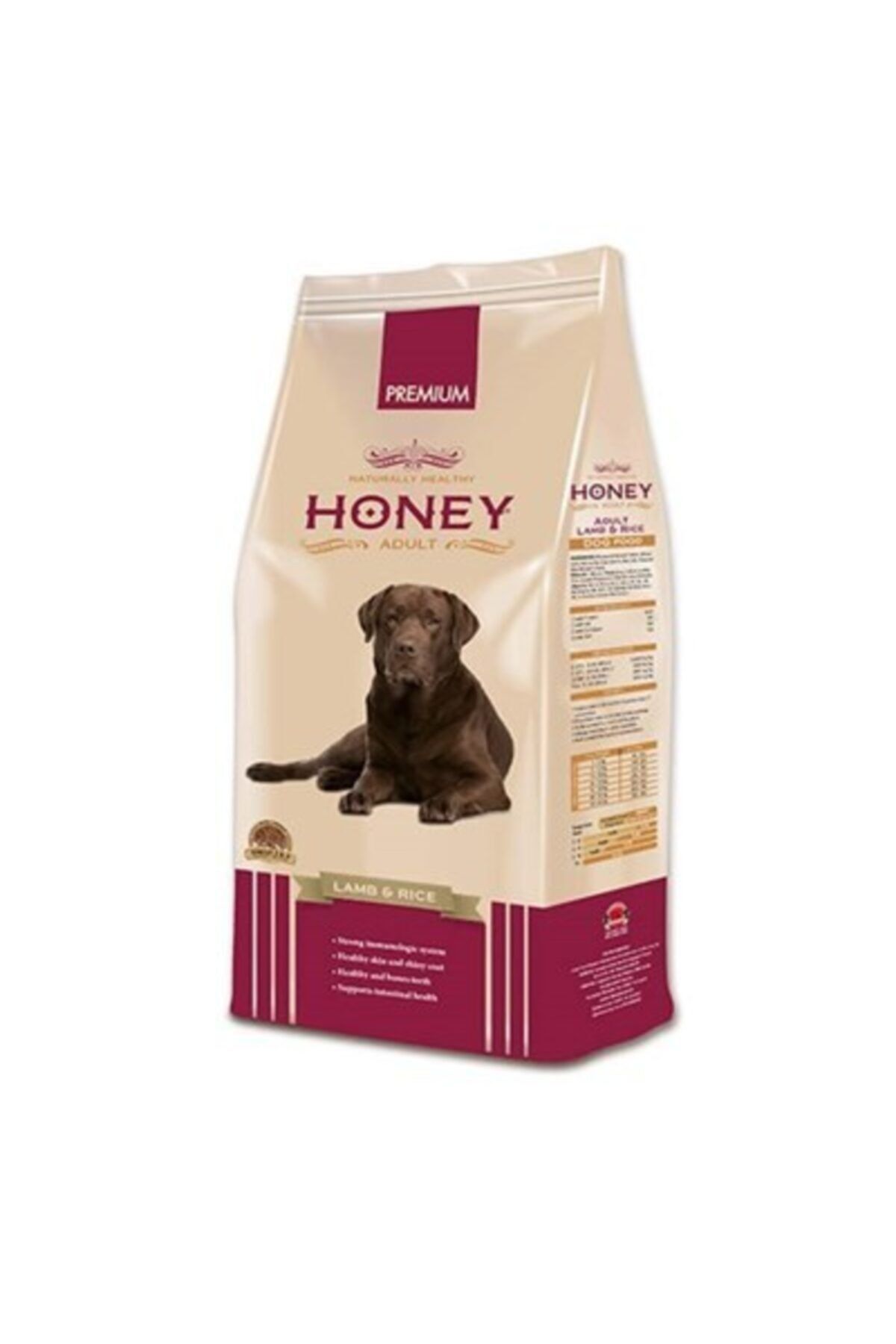 Honey Premium Tahılsız Kuzu Etli Pirinçli Yüksek Protein Köpek Maması 15 Kg