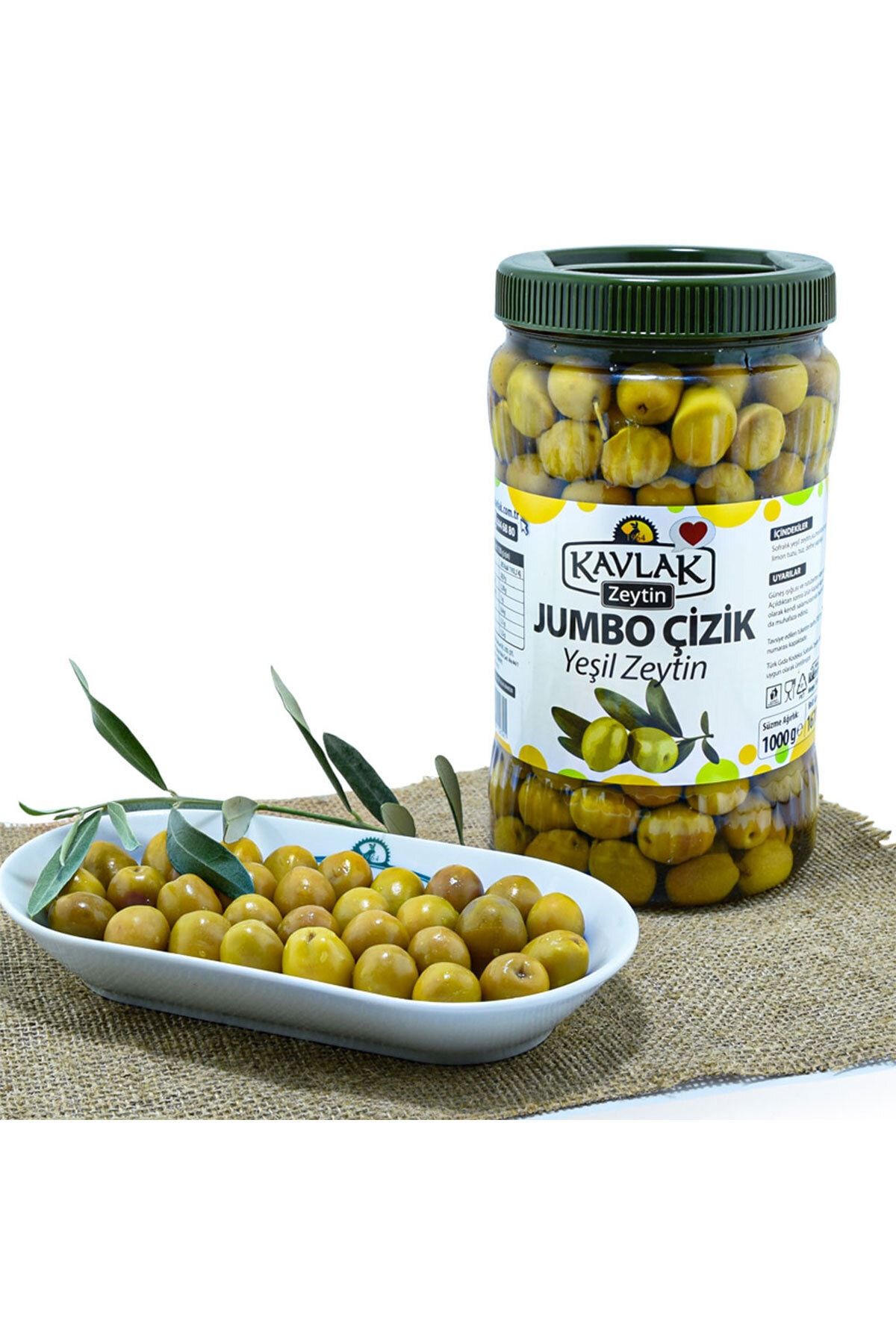 Kavlak Zeytin Kavlak Jumbo Edremit Çizik 1 Kg