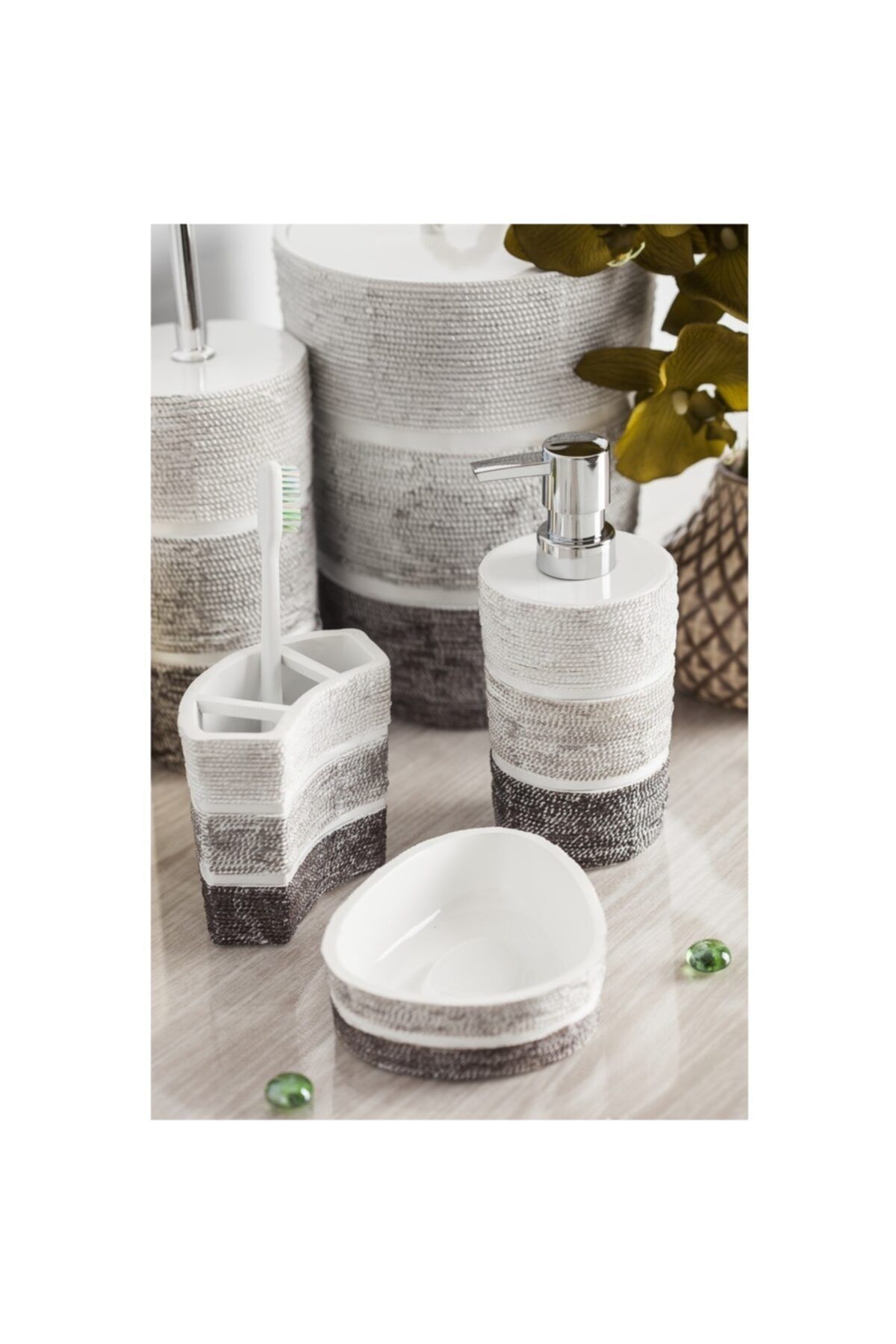 Bathroom Life Primanova Lalalent Banyo Seti 3 Parça