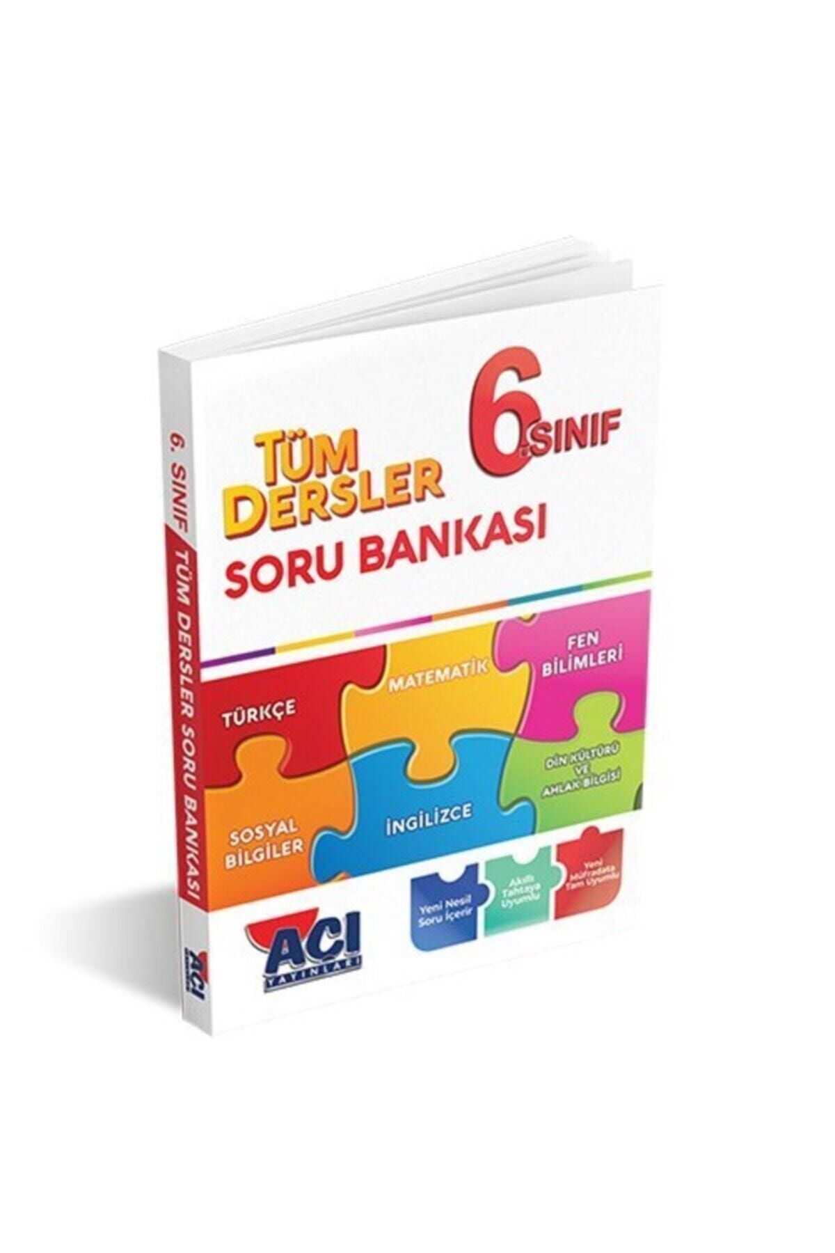 Açı Yayınları 6.sınıf Tüm Dersler Soru Bankası