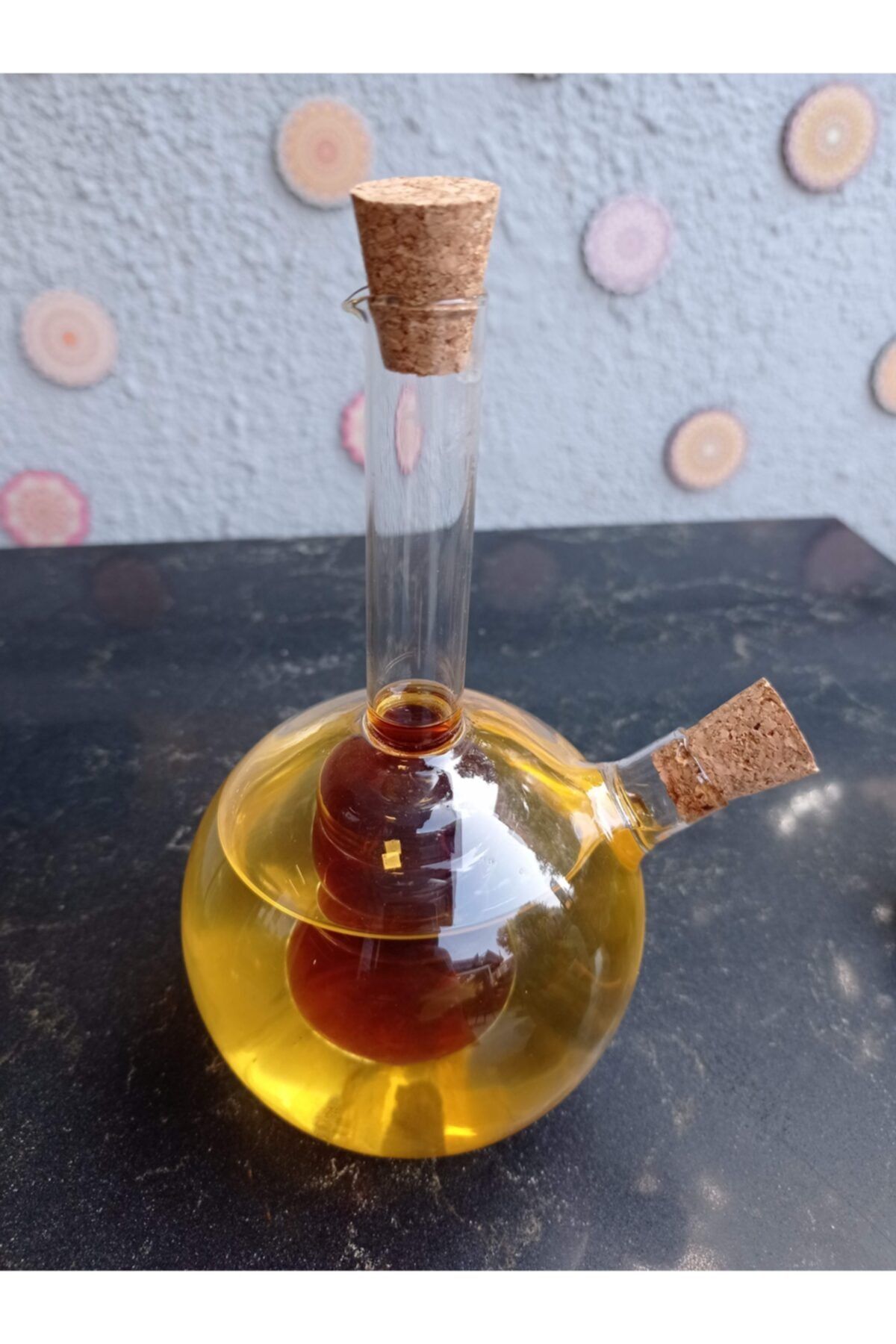 PERLAEVKAHVE Üfleme Cam Yağlık Sirkelik