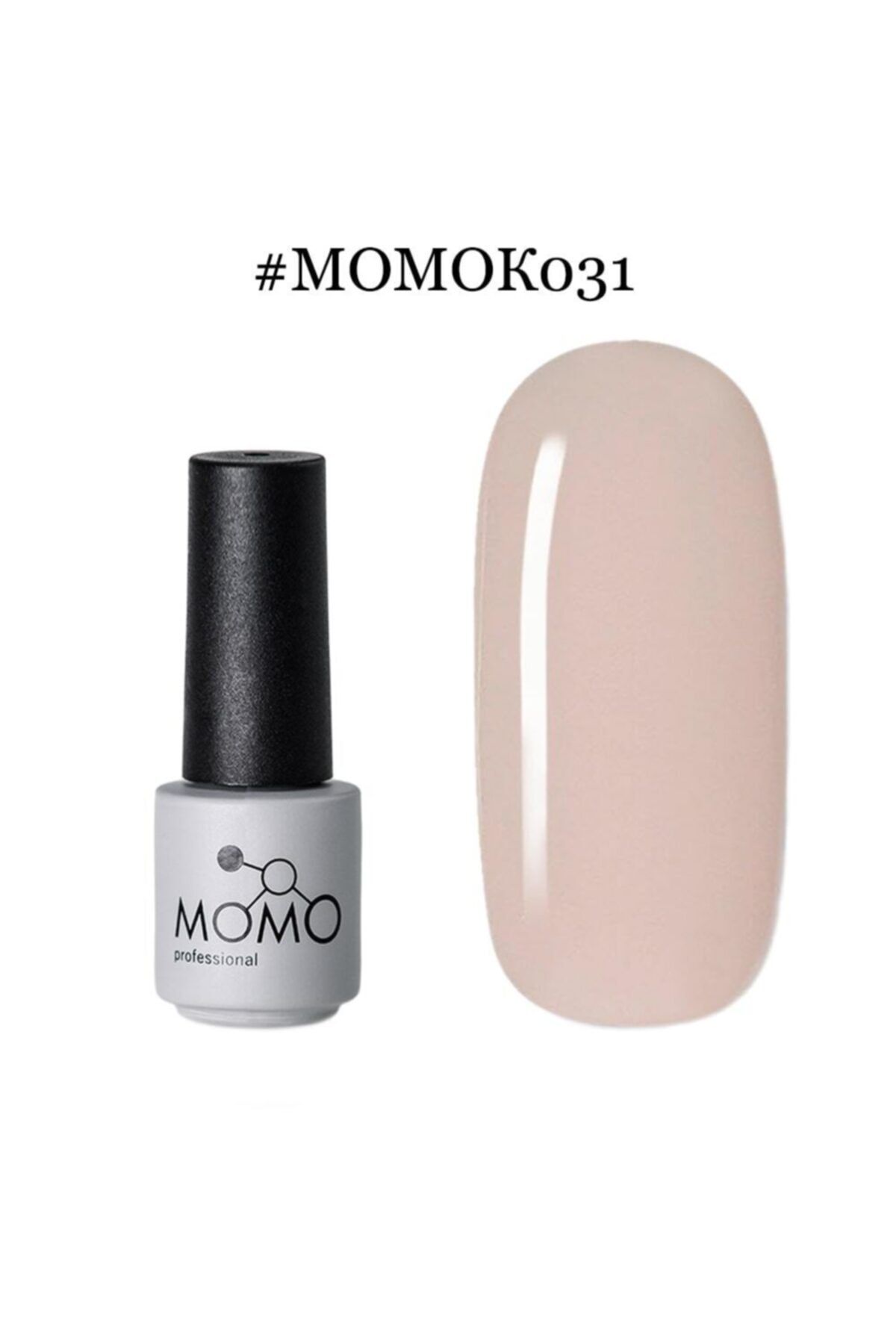 MOMO professional Kalıcı Oje K031 Açık Kavuniçi, 4ml