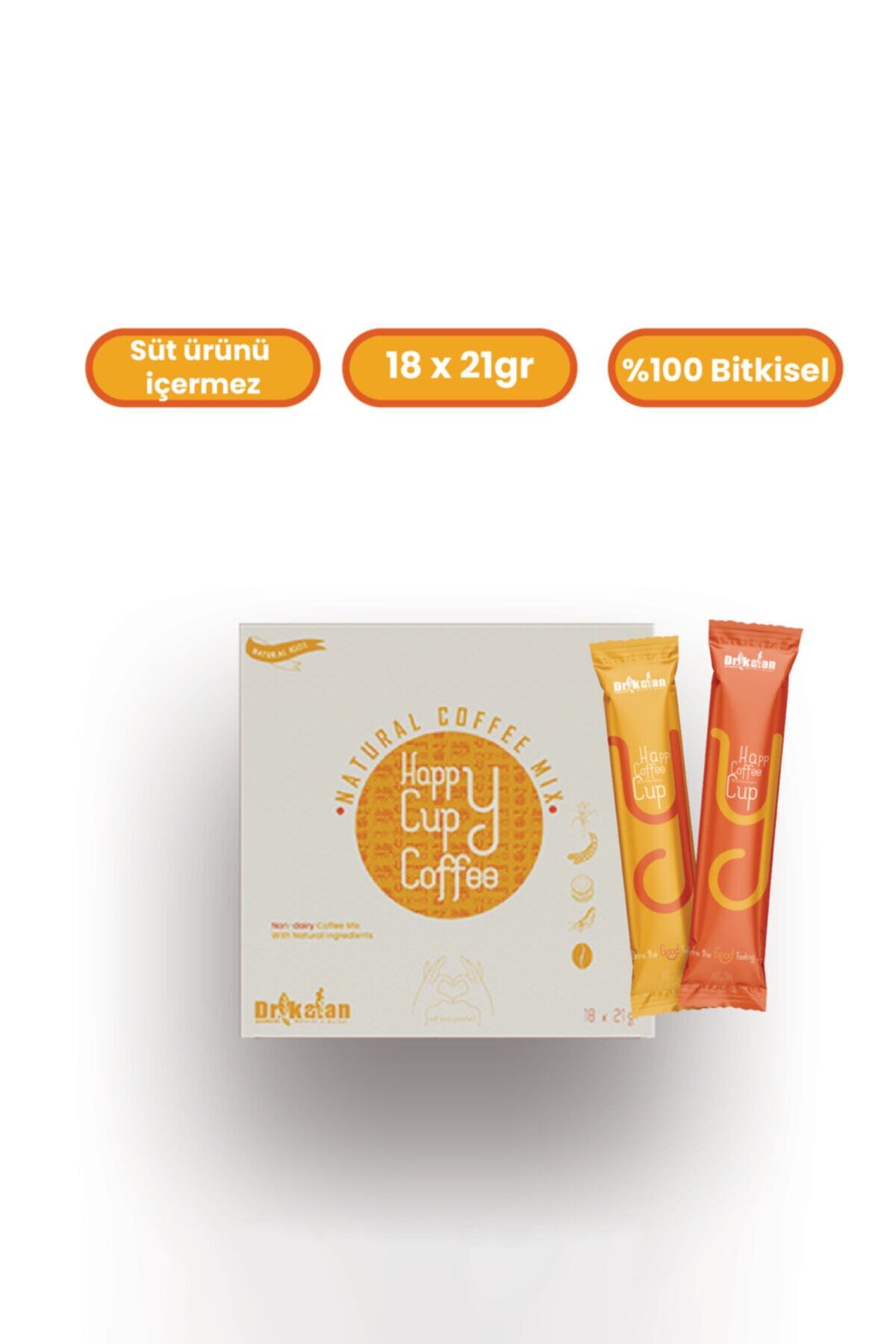 Dr Kalan Happy Cup Coffee (%100 Doğal Bitkisel Kahve Karışımı) 10u Bir Arada