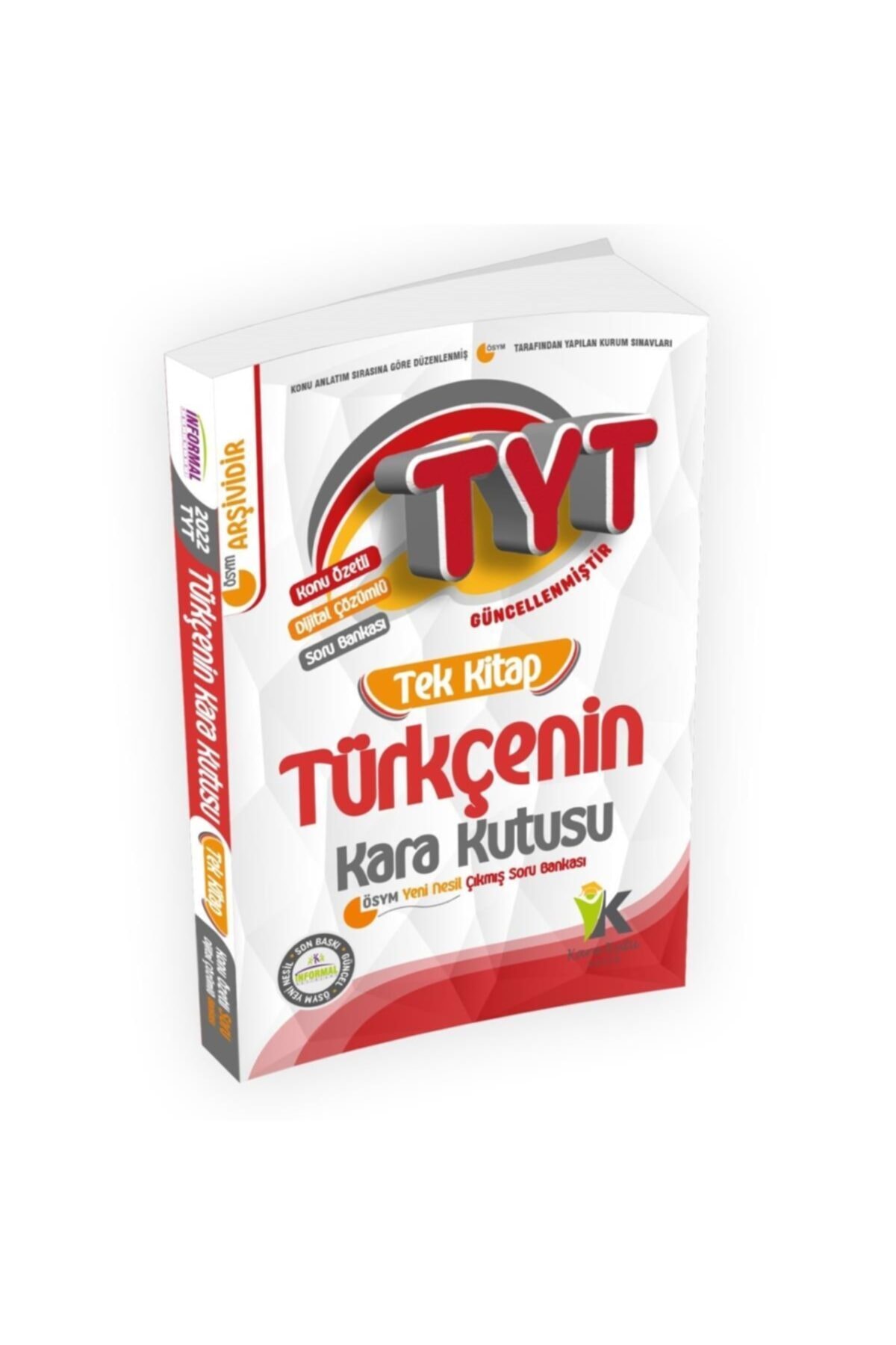 İnformal Yayınları 2022 Tyt Türkçenin Kara Kutusu Tek Kitap Konu Özetli Çıkmış Soru Bankası