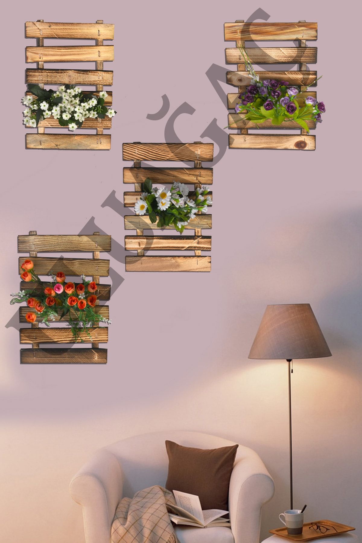 Uluağaç Tekstil Aksesuar ve İmalat Dekoratif Tasarım Çiçeklik Raf Saksı Standı