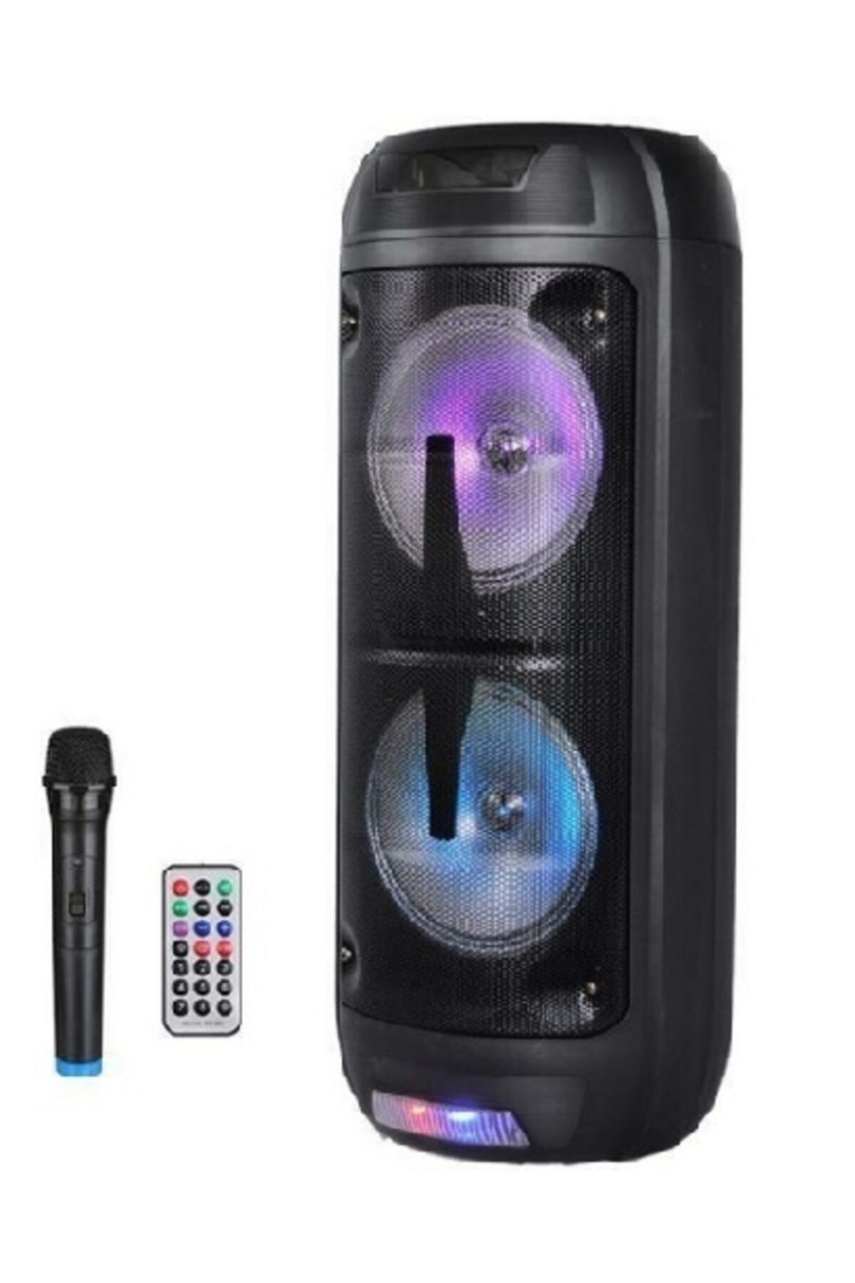 SIGHTZER Büyük Boy 66cm Mikrofonlu Bluetooth Hoparlör Kablosuz Speaker