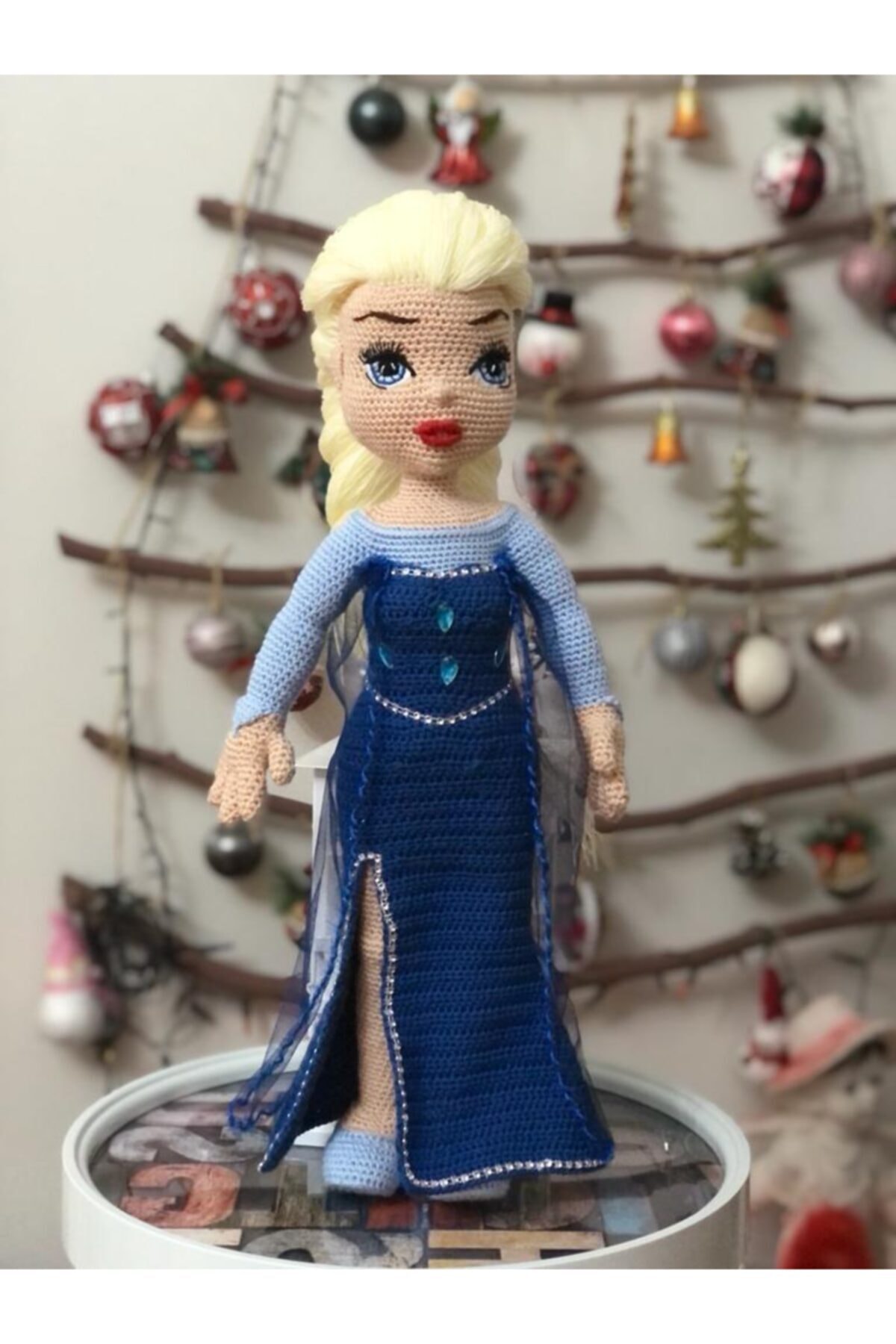 yayondi Amigurumi Elsa Bebek 50cm