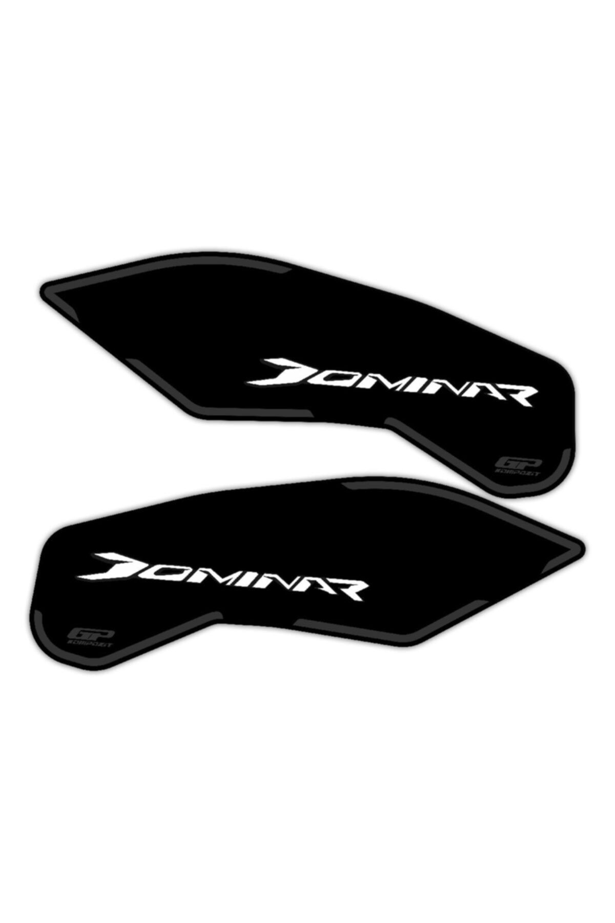 GP KOMPOZİT Bajaj Dominar 250 / 400 2017-2020 Uyumlu Yan Pad Siyah