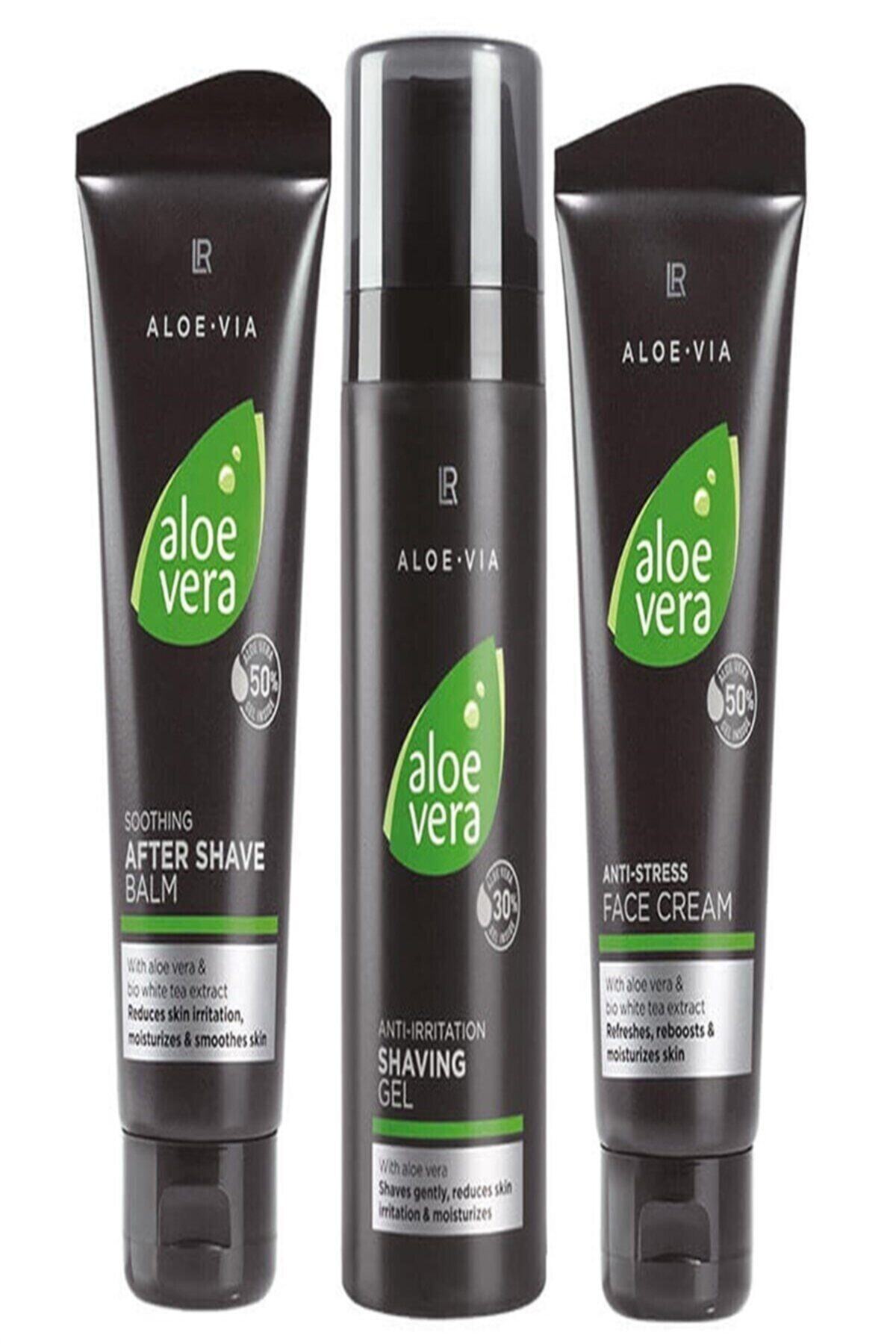 LR 3'lü Aloe Vera Erkek Bakım Jel Seti
