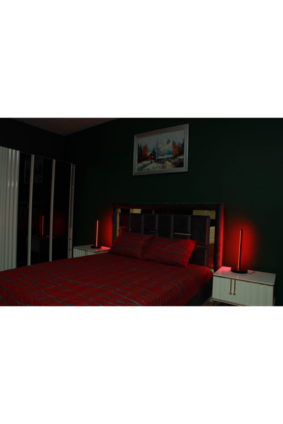 WUBBA Yeni Nesil Dekoratif Minimalist Led Mini Lambader Animasyonlu Kumandalı Rgb