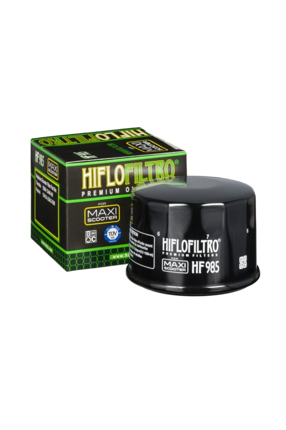 Hiflo Filters Yamaha Xp 530 T-max 2012-2016 Uyumlu Maxi Scooter Yağ Filtresi Hf985/6
