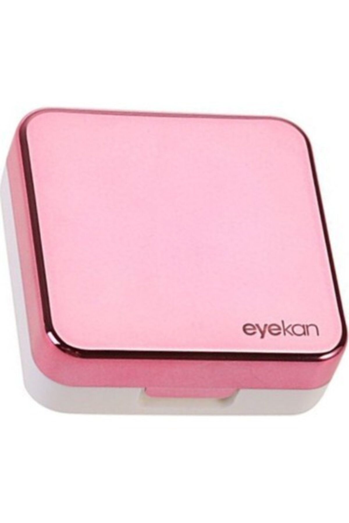 Eyekan Aynalı Lens Kutusu Seti 5 Parça (pembe)