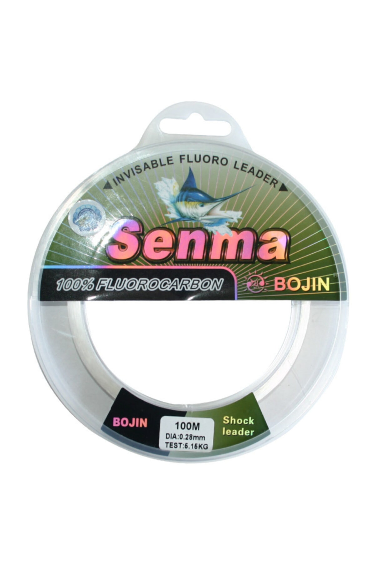 elifeoutdoor Bojin Senma %100 Fluorocarbon Misina 100 Mt 0.28 Mm
