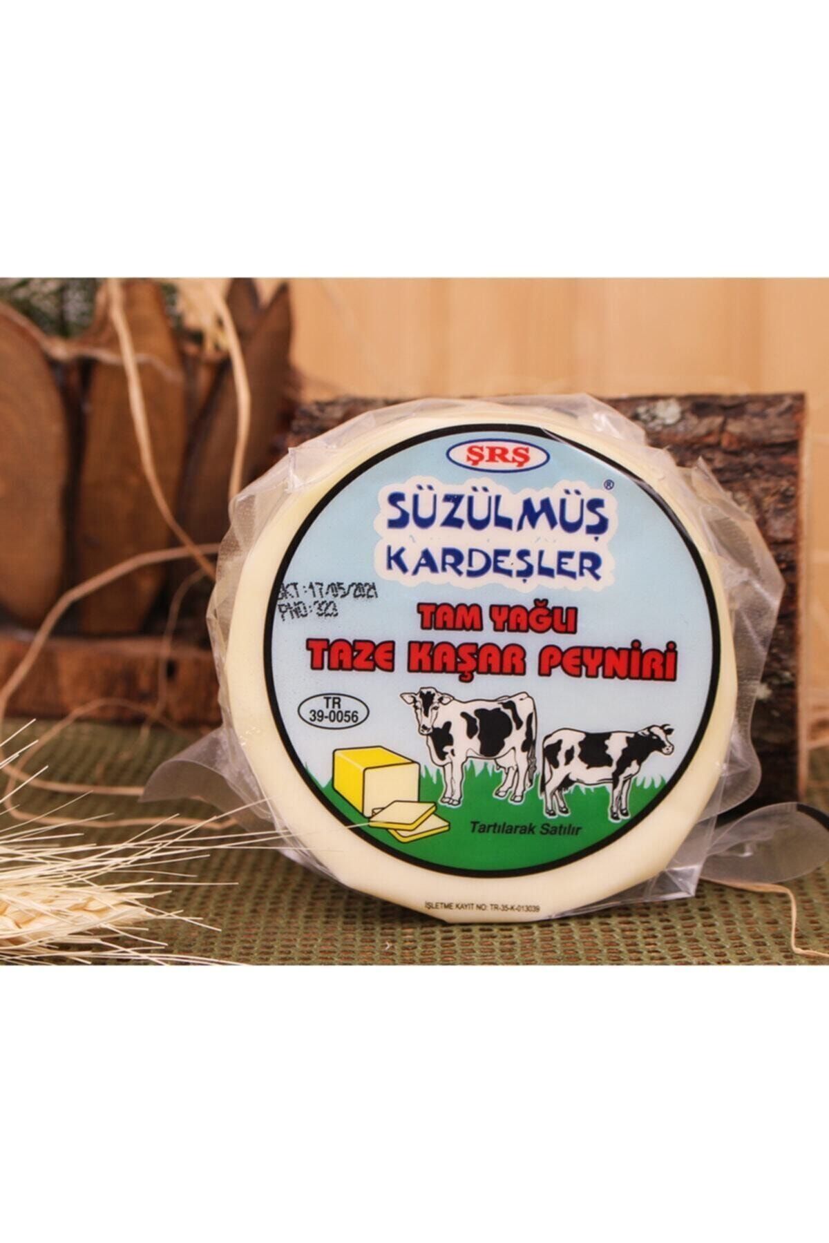 Süzülmüş Kardeşler Büyük Yuvarlak Taze Kaşar 450 G