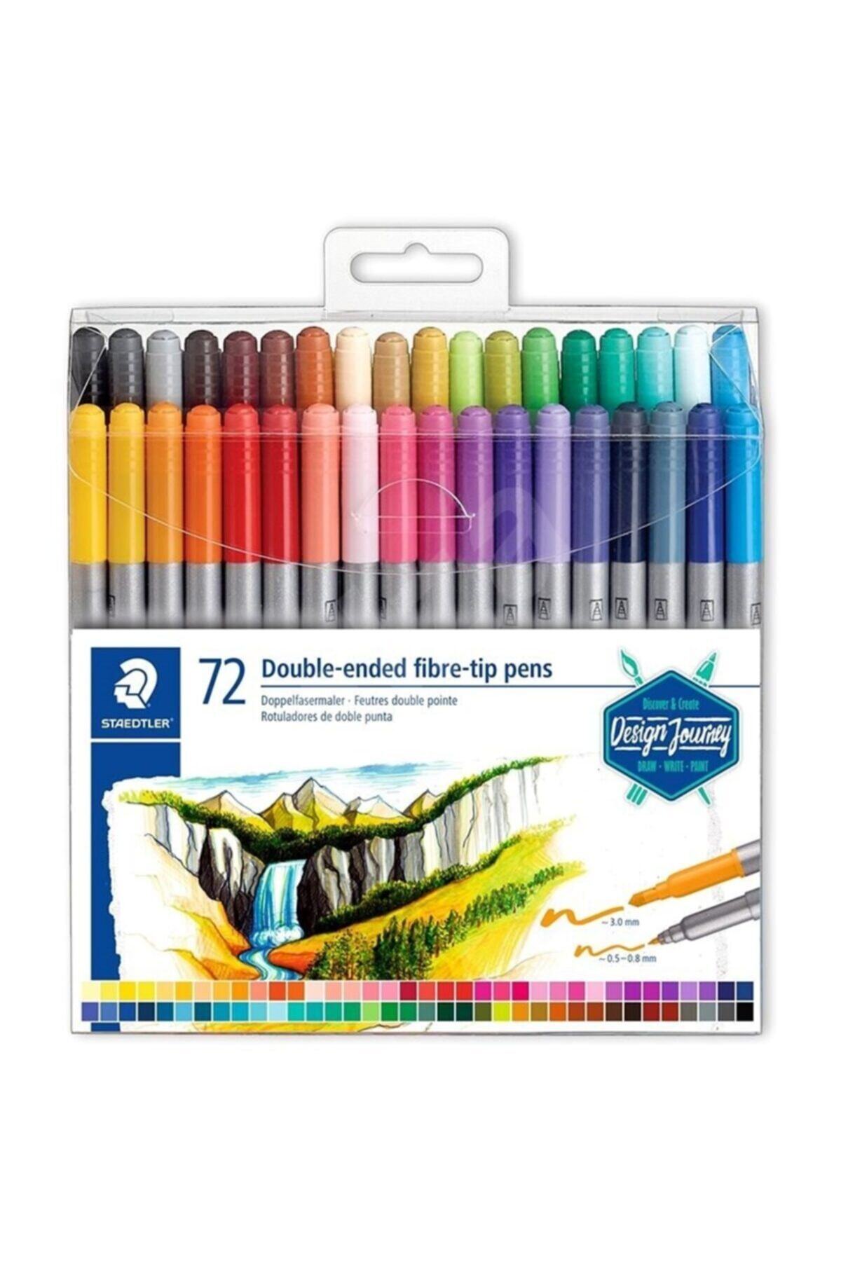 Staedtler Keçeli Kalem Çift Taraflı 120 Li 3200 Tb120